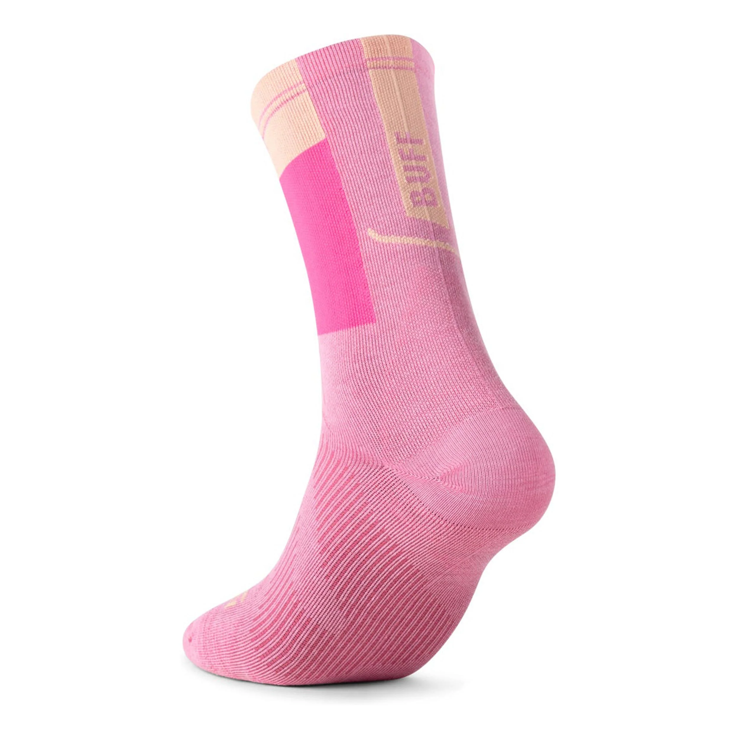 Coolnet Crew Hardloopsokken Unisex-pink - Image 2