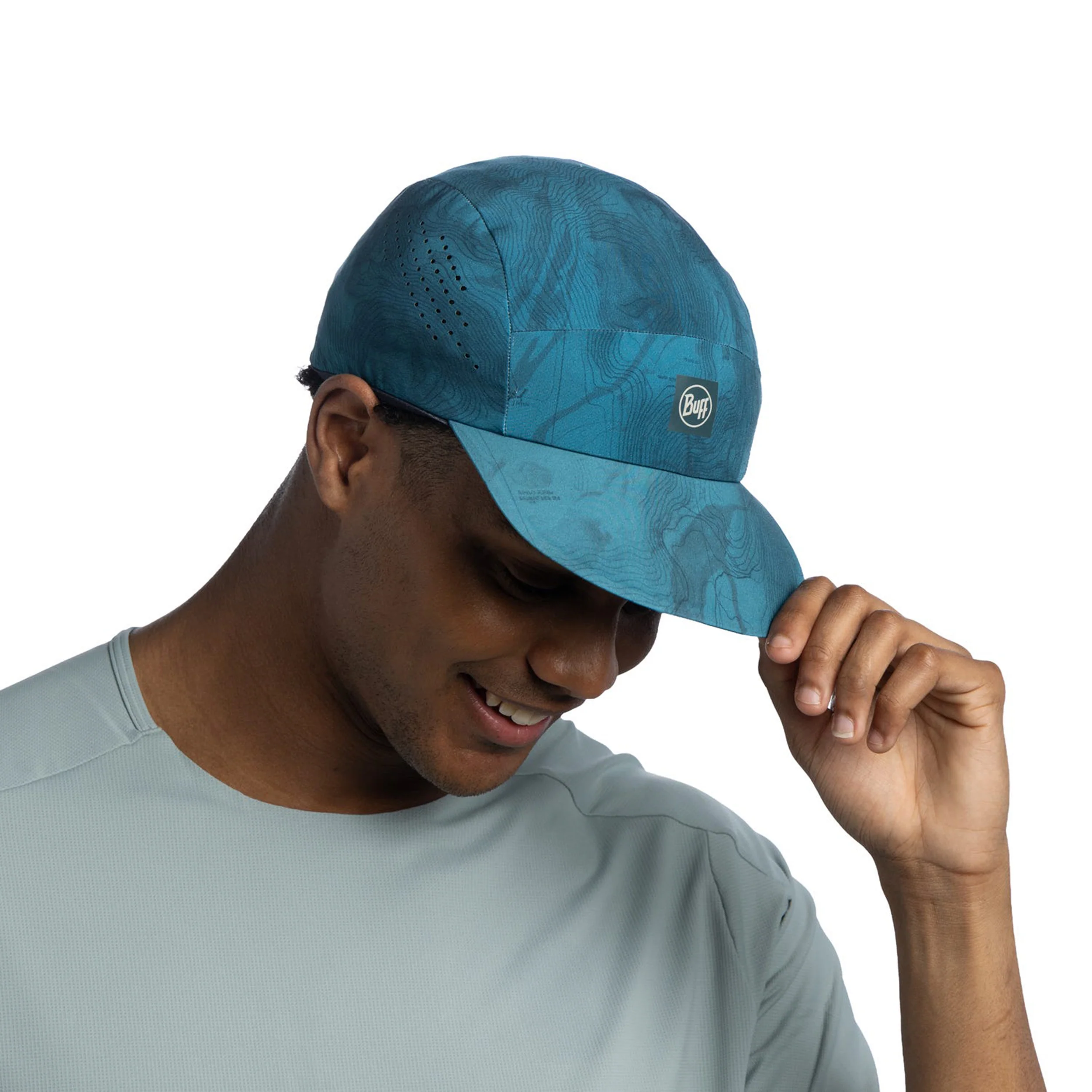 CoolNet® UV Pack Speed Cap Unisex-turkoois - Image 4