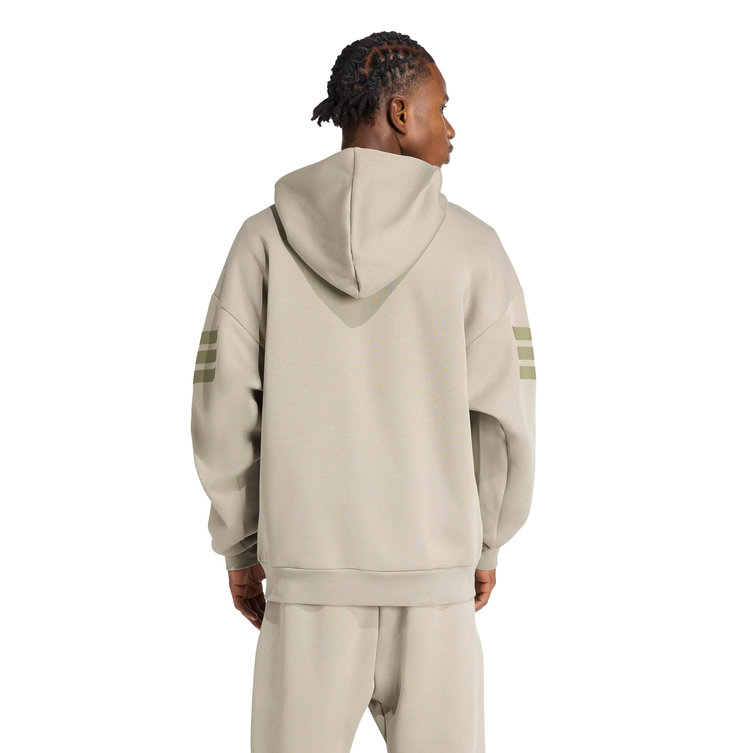 3Stripes Full-Zip Trainingsjack Heren-beige - Image 3