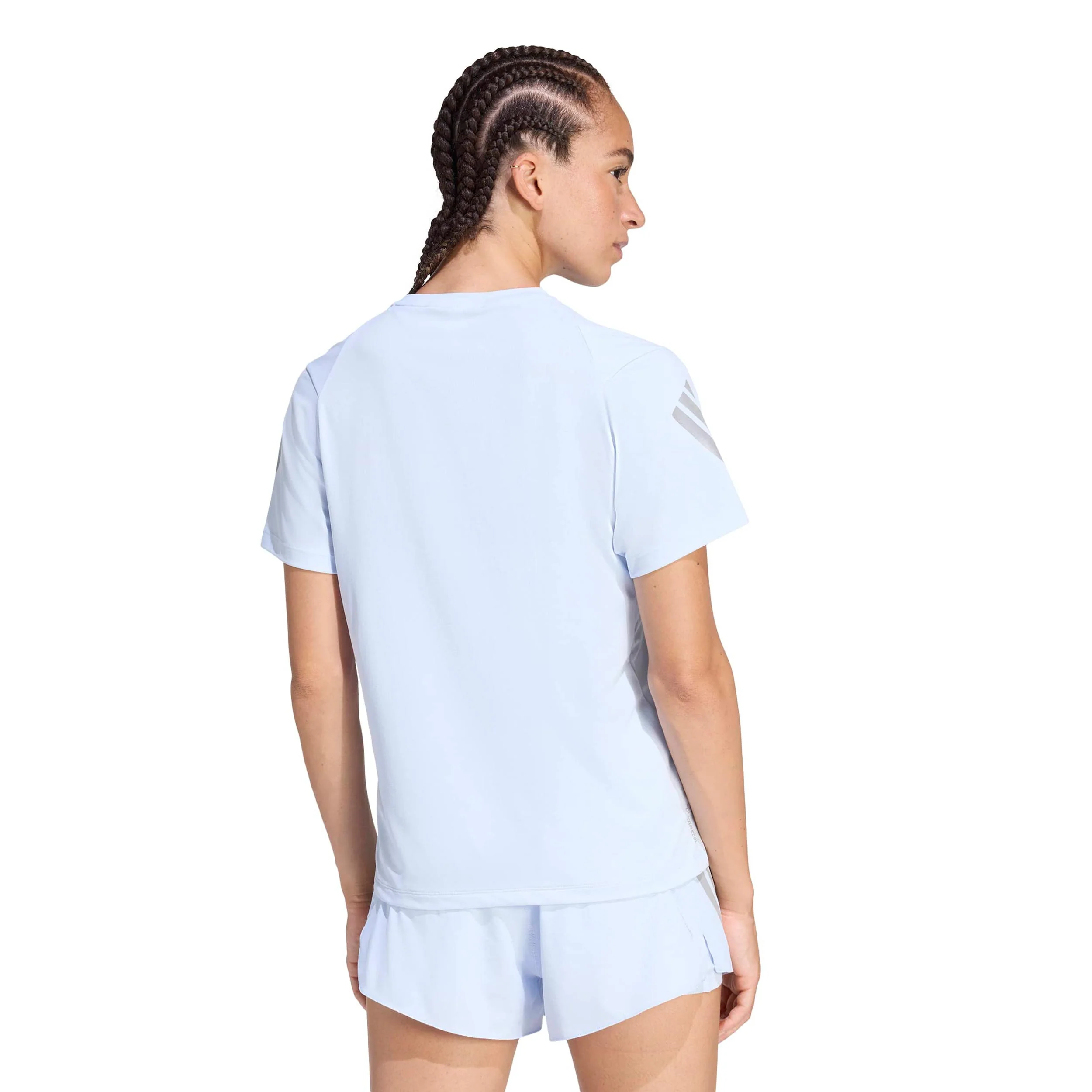 adi365 Breeze Hardloopshirt Dames-blaugrau - Image 3
