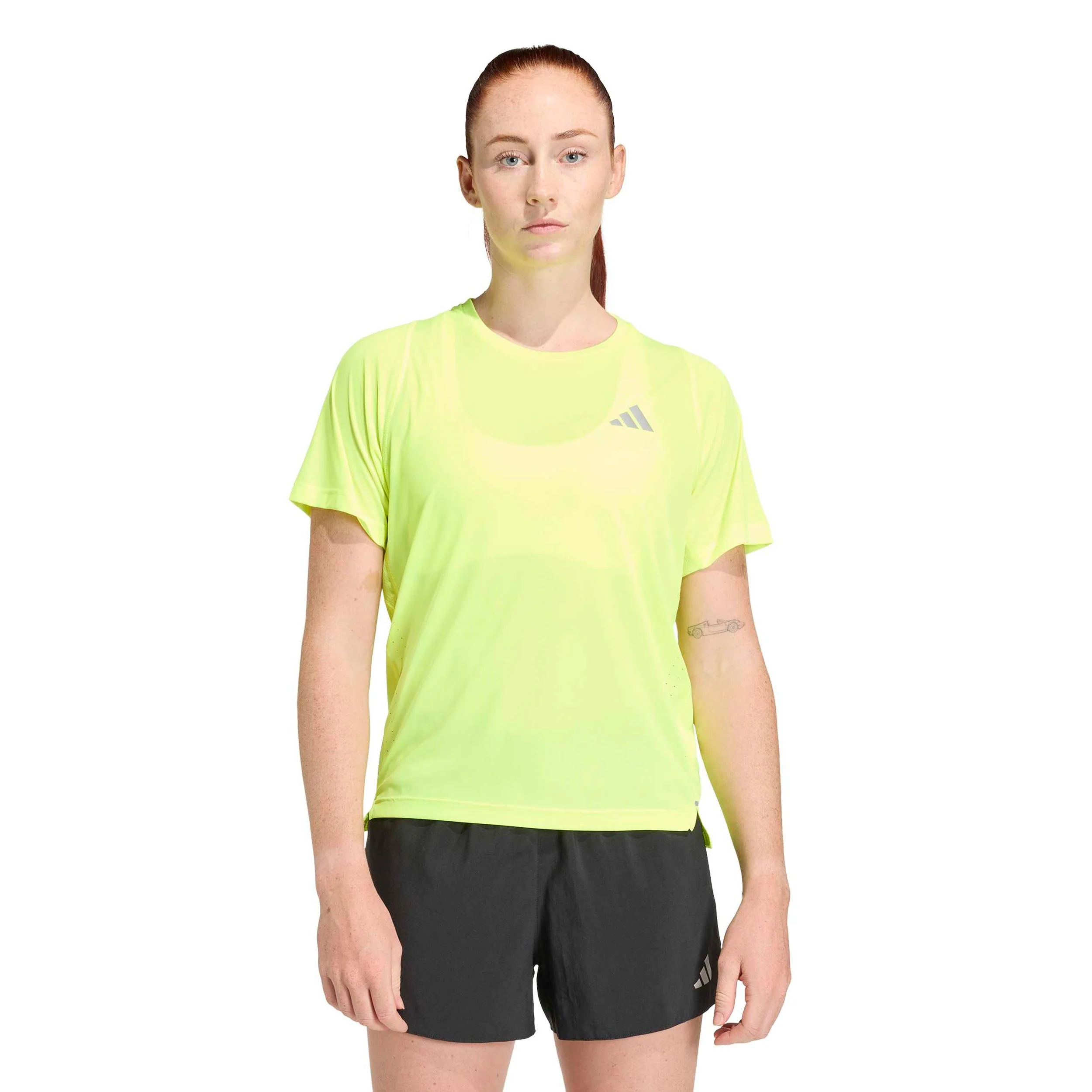 adi365 Breeze  Hardloopshirt Dames-geel - Image 2