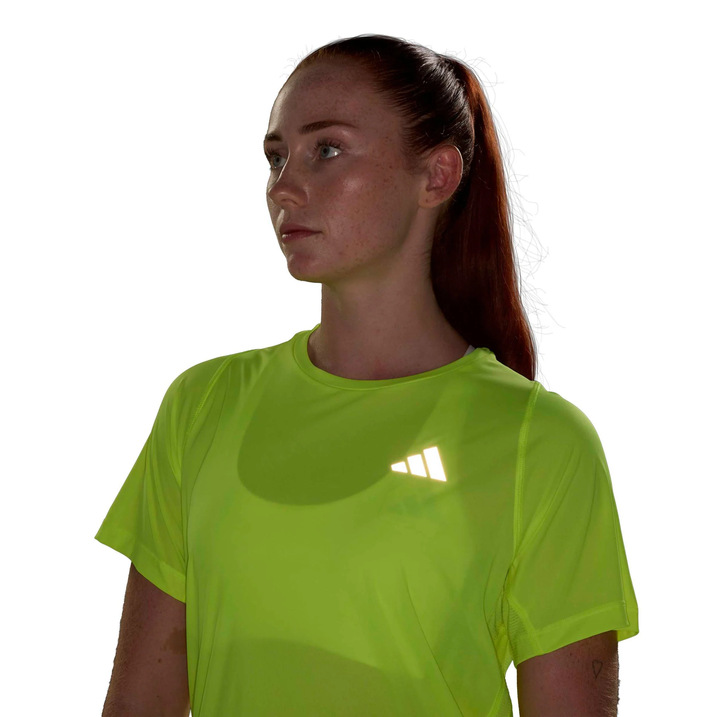 adi365 Breeze  Hardloopshirt Dames-geel - Image 7