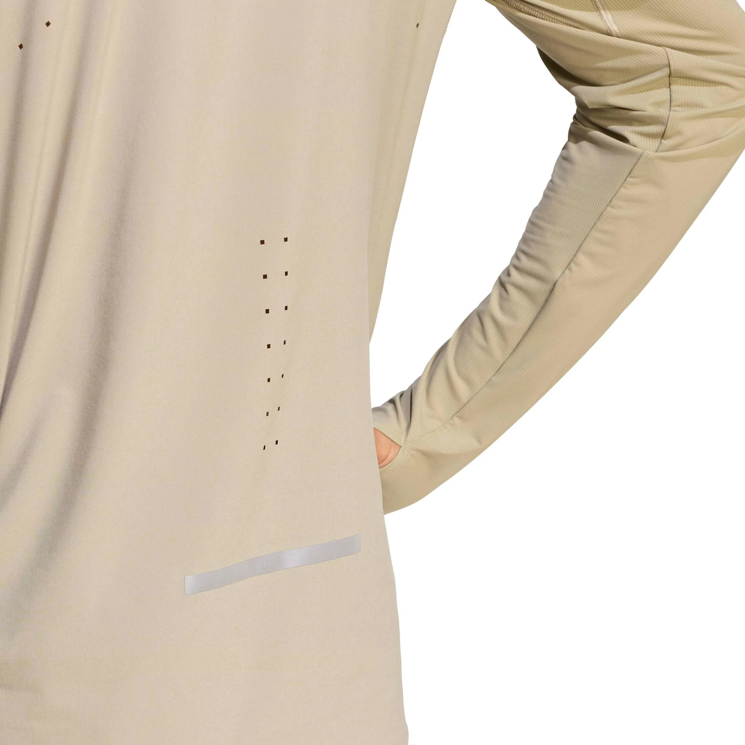 adi365 Hardloopshirt Heren-kaki - Image 6