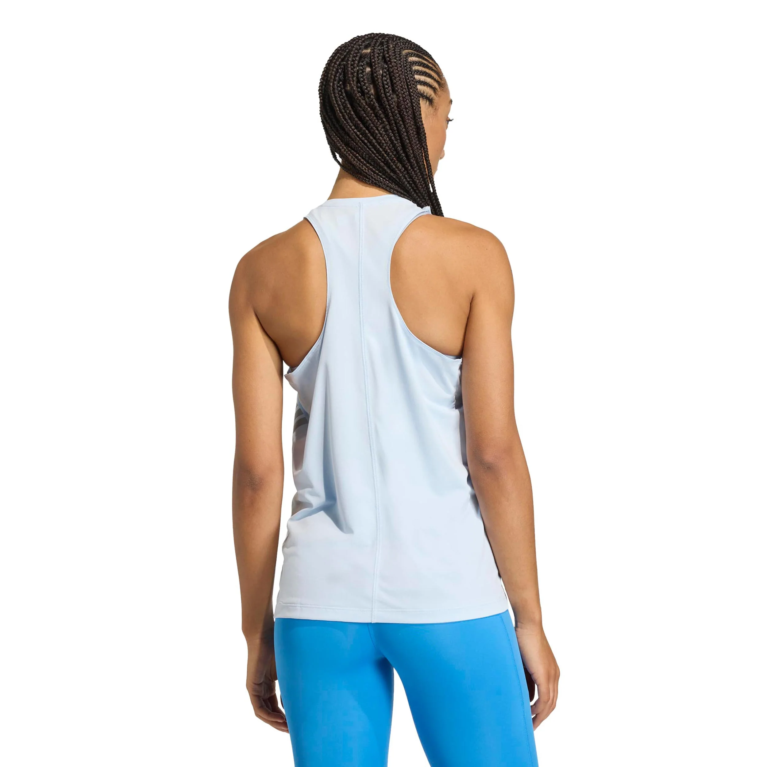 adi365 Iconic Hardloopshirt Dames-blaugrau - Image 3