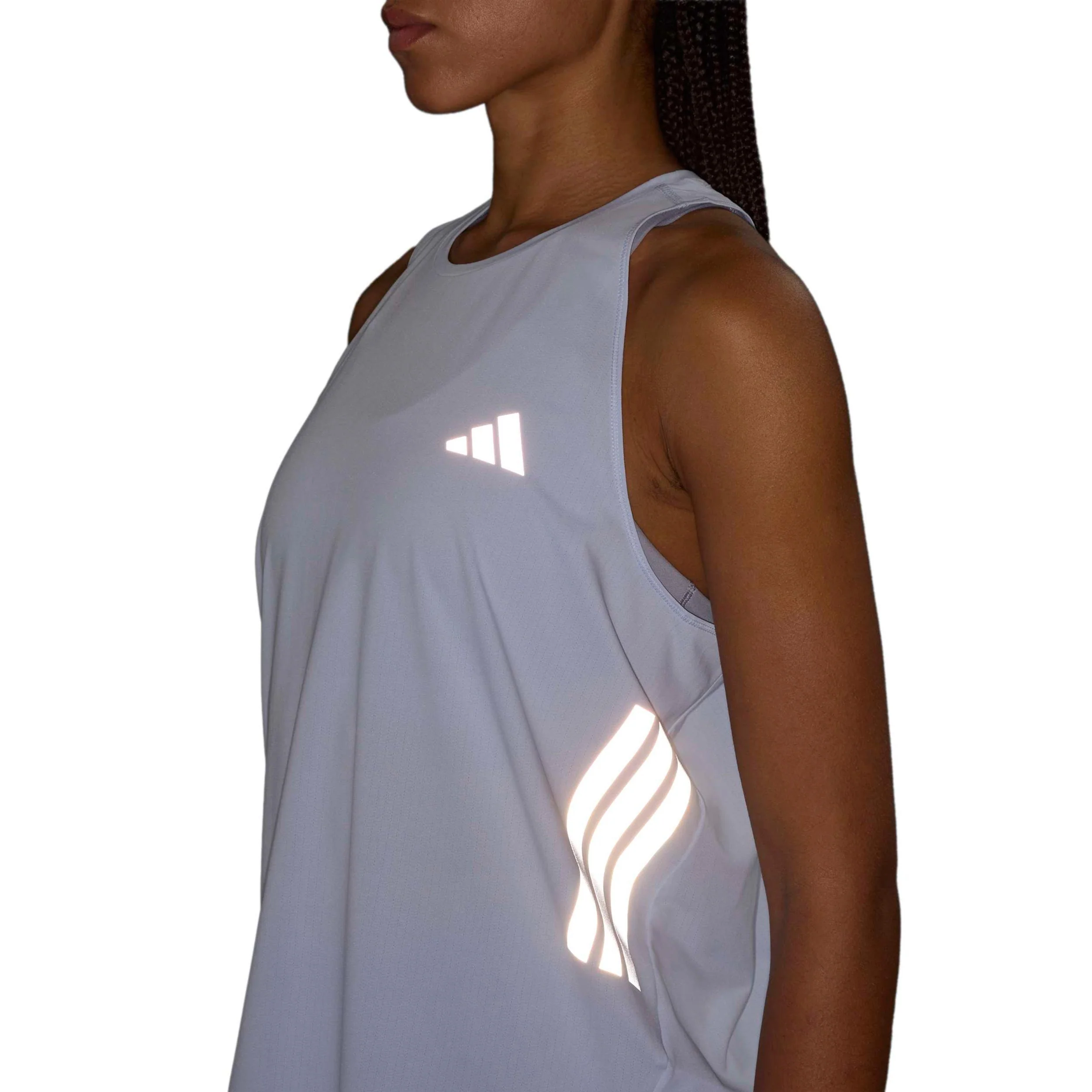 adi365 Iconic Hardloopshirt Dames-blaugrau - Image 7