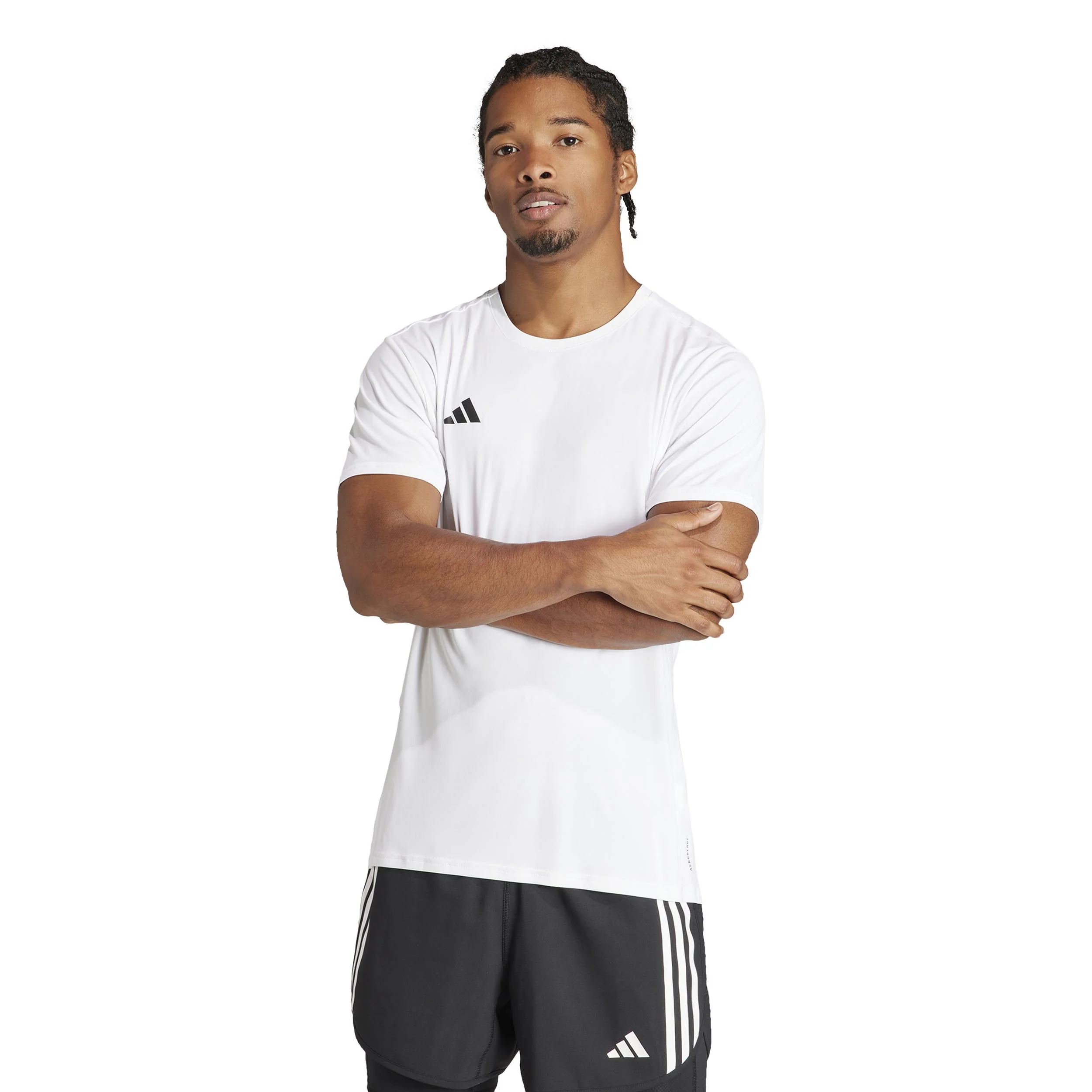 Adizero Essentials Hardloopshirt Heren-Wit - Image 2