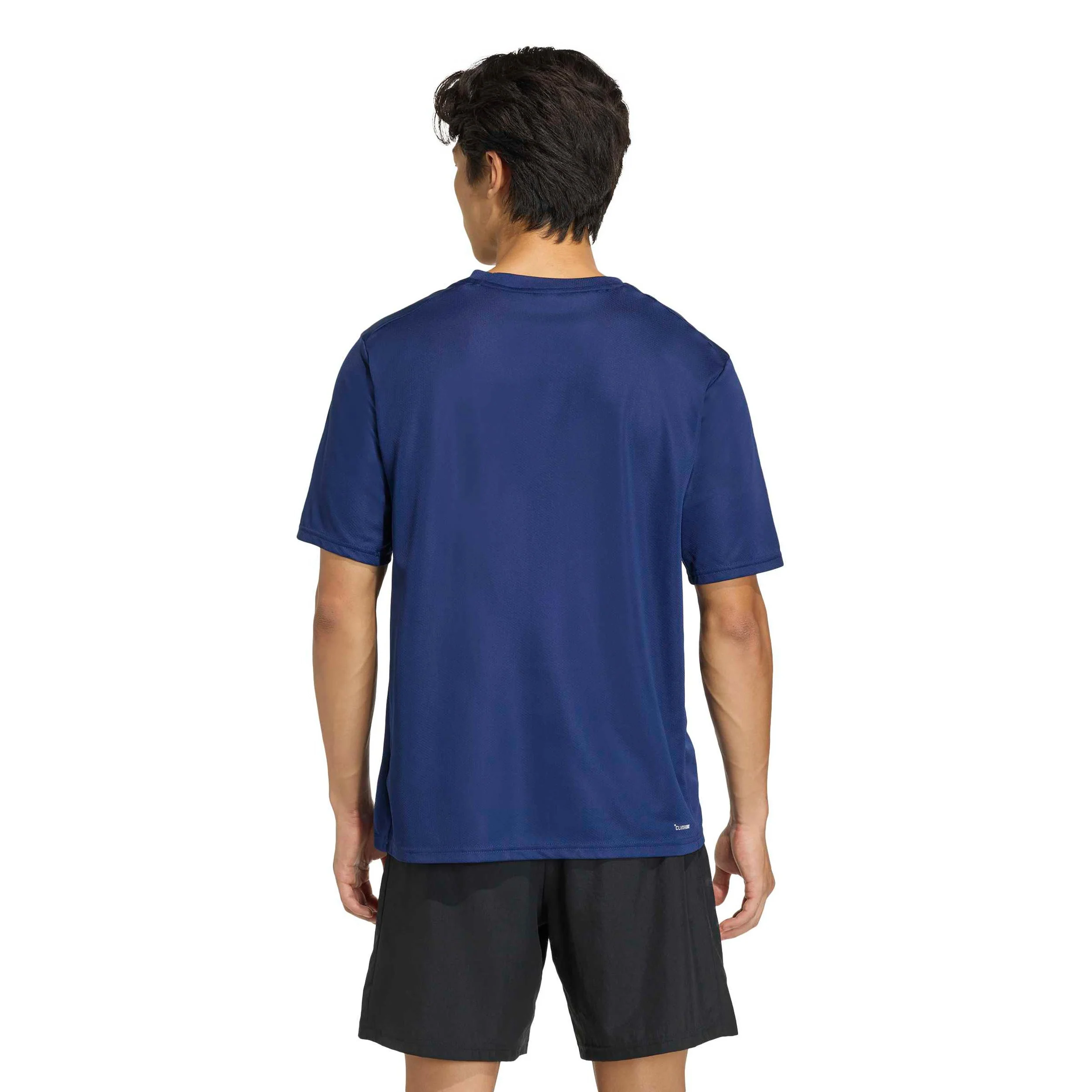 Basic T-shirt Heren-donkerblauw - Image 3