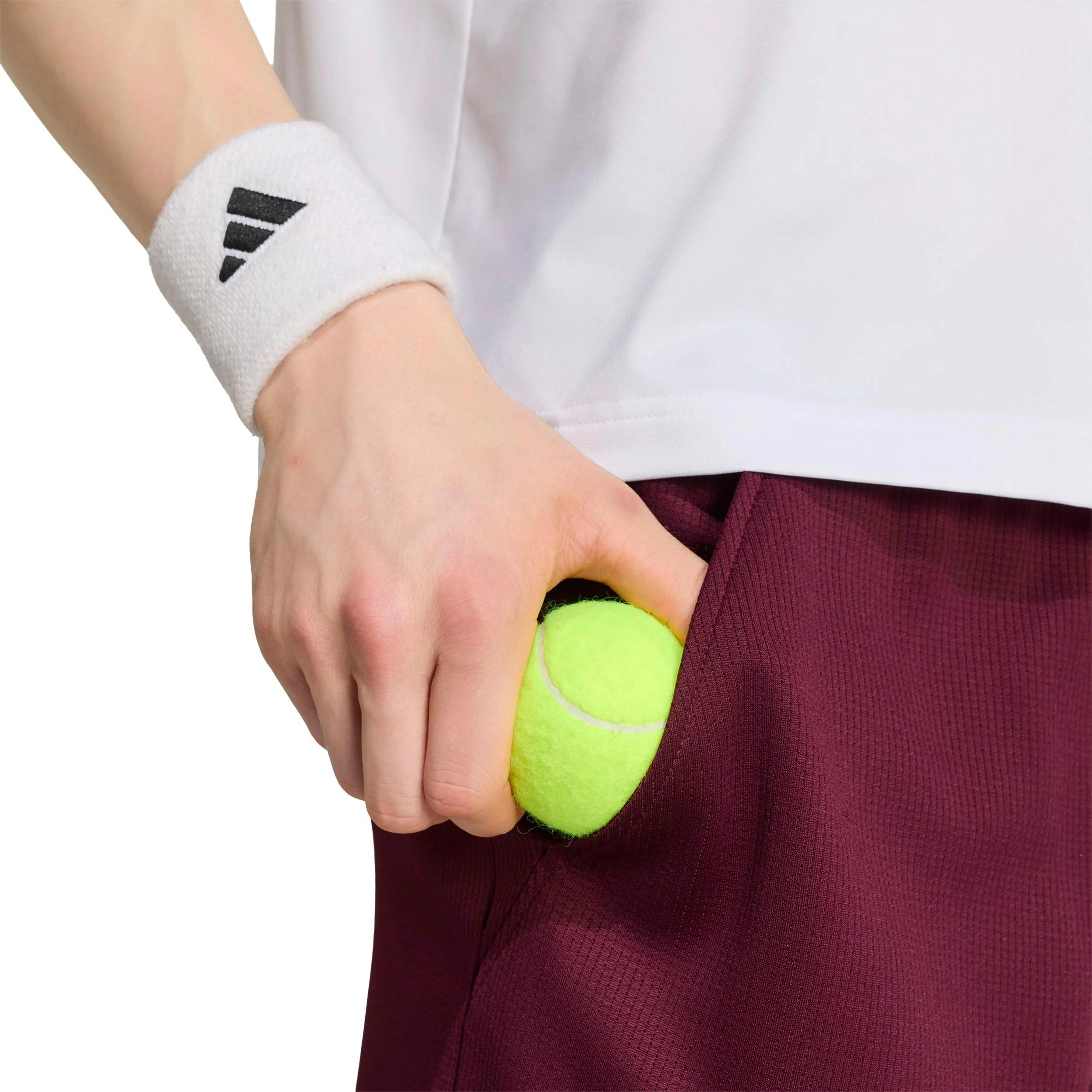 Classics 9Inch Shorts Heren - wijnrood, wit - Image 6