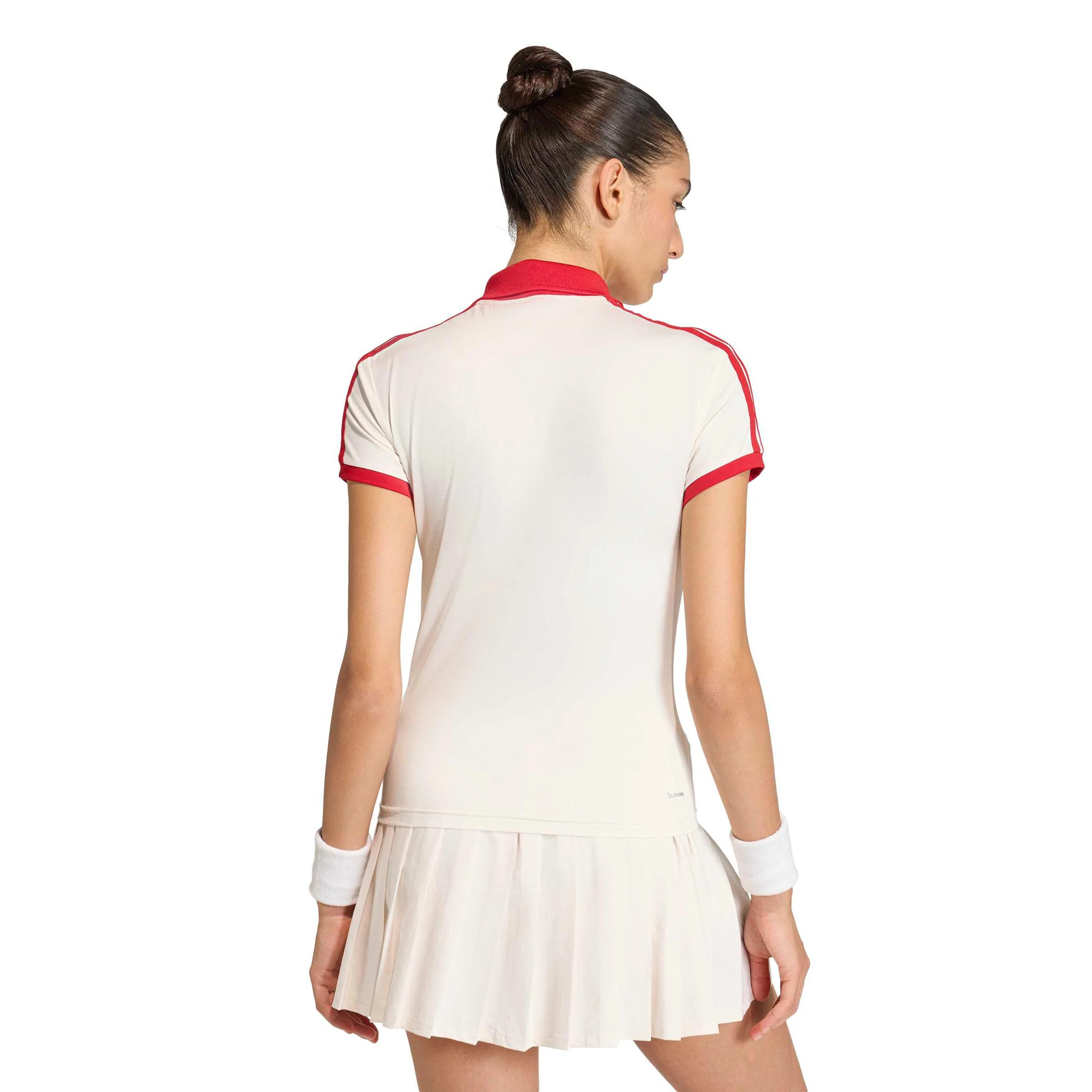 Classics Polo Dames - beige, rood - Image 3