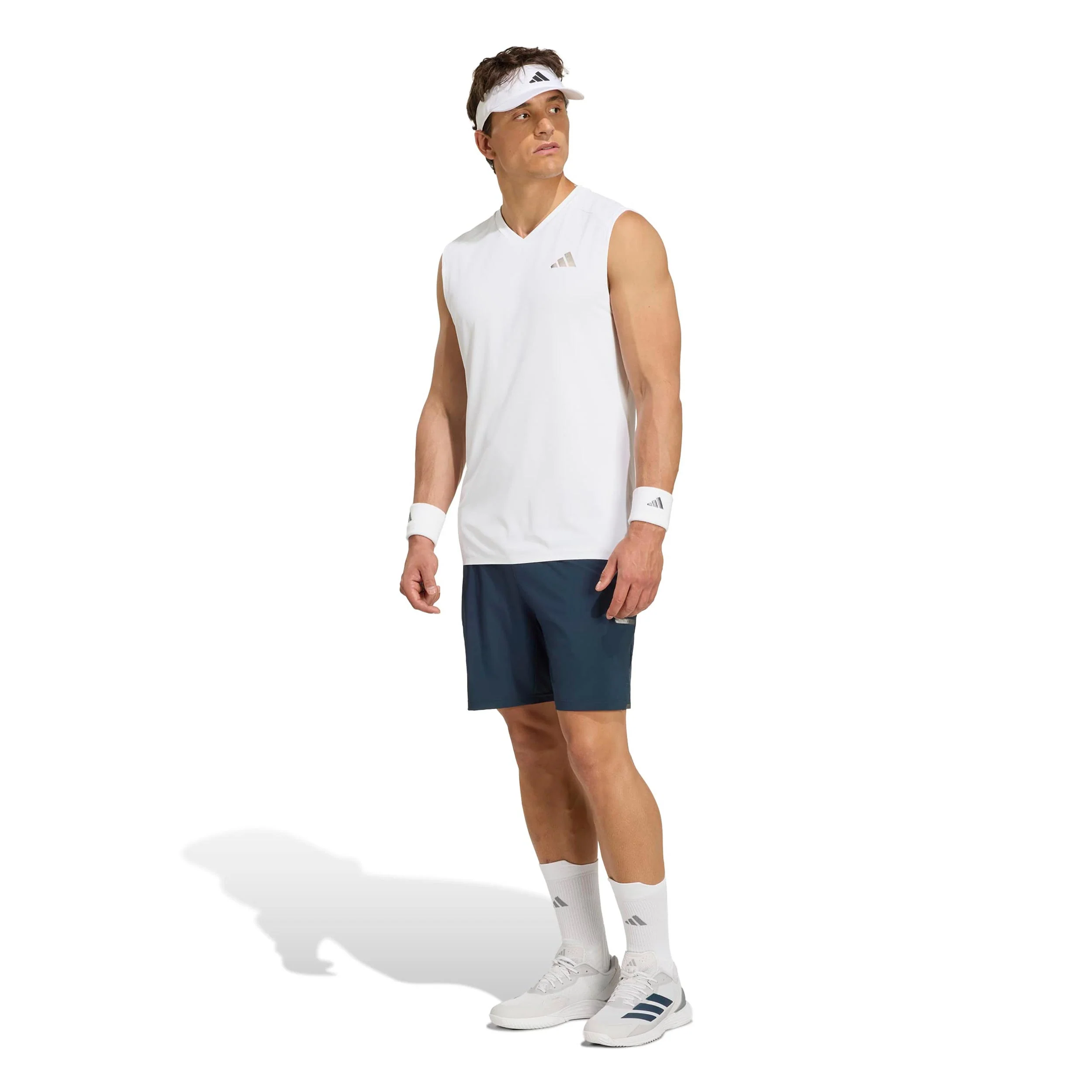 Climacool Tanktop Heren - wit, zilver - Image 4