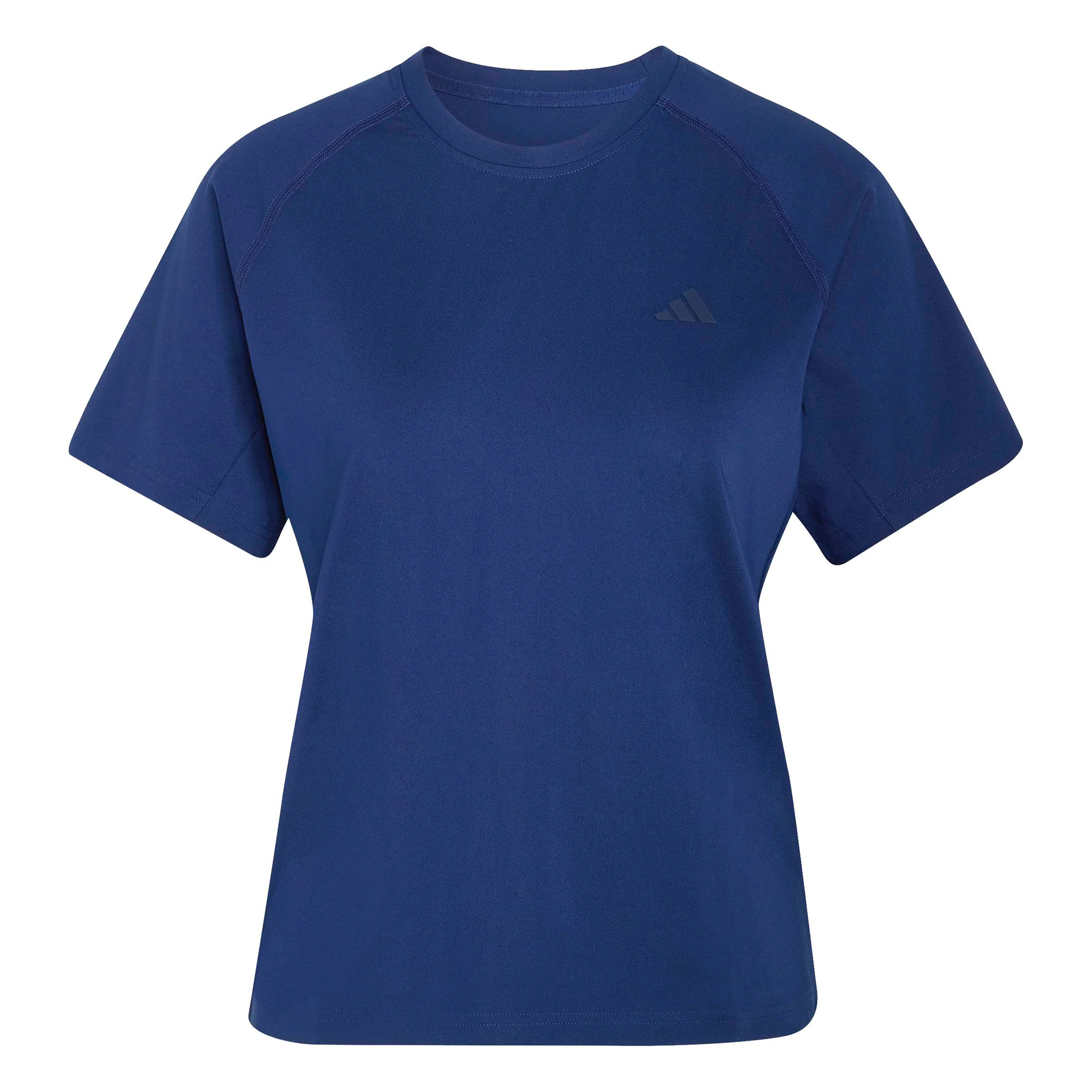 Club Plain T-shirt Dames - donkerblauw
