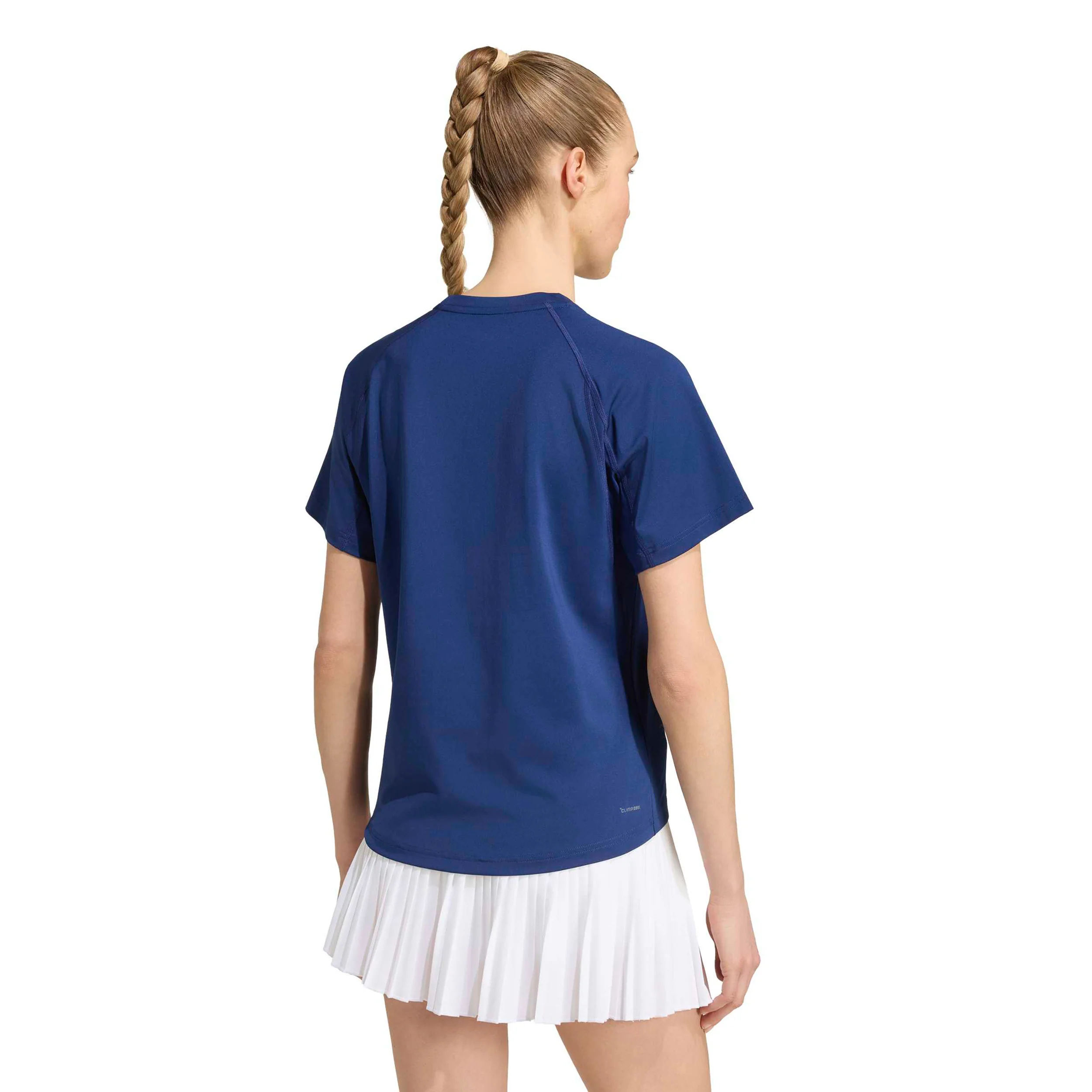 Club Plain T-shirt Dames - donkerblauw - Image 3