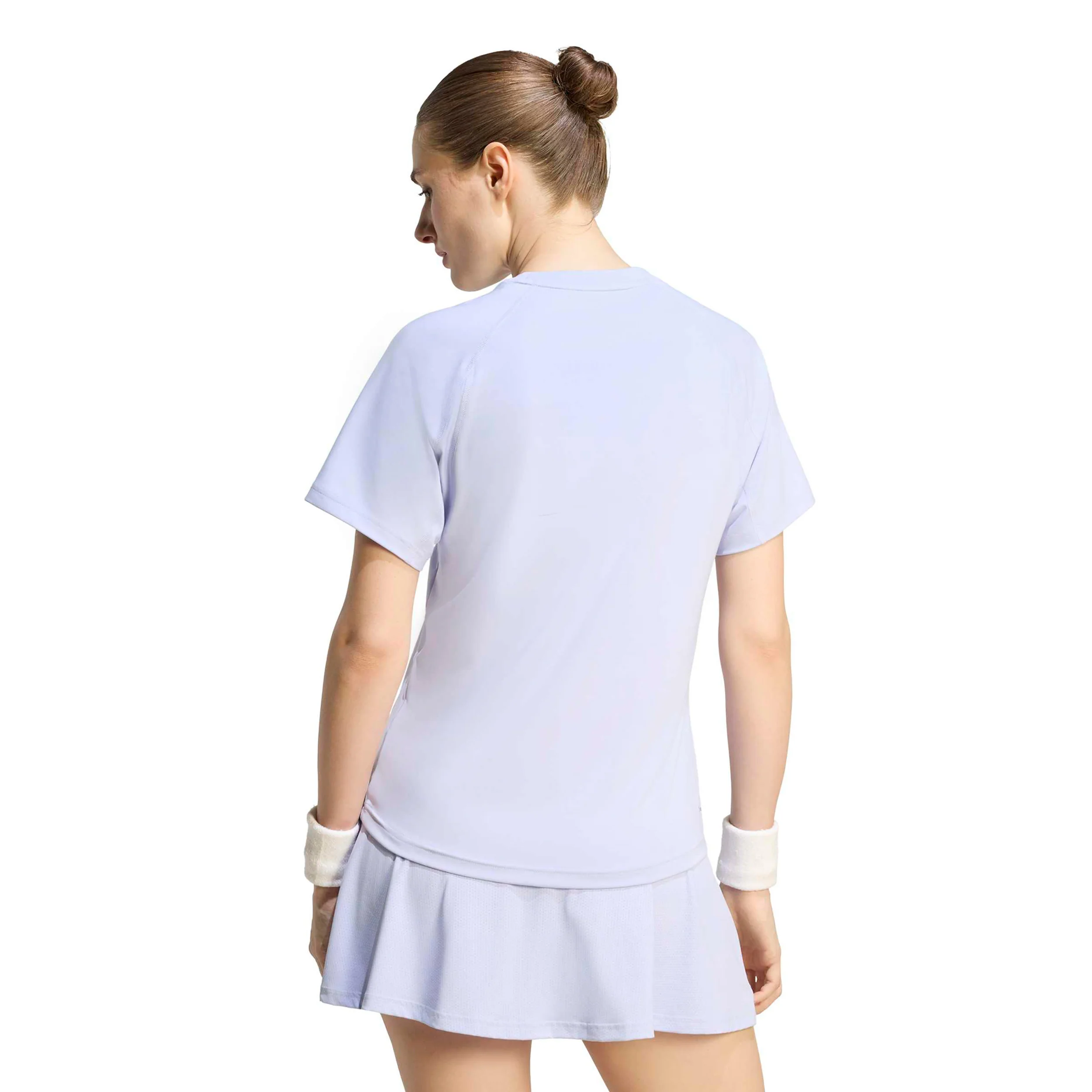 Club Plain T-shirt Dames - mauve - Image 3