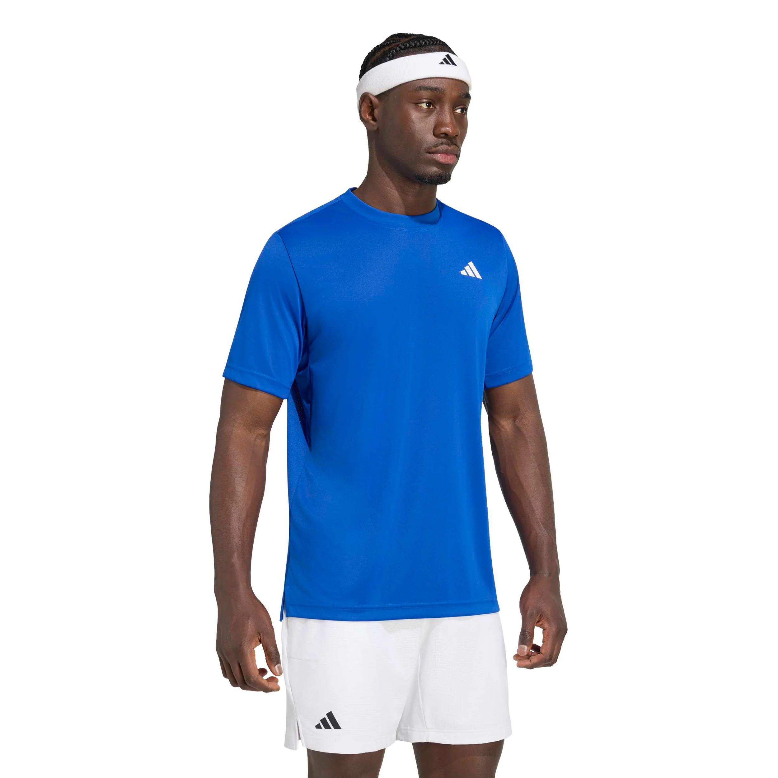 Club T-shirt Heren - blauw, wit - Image 3