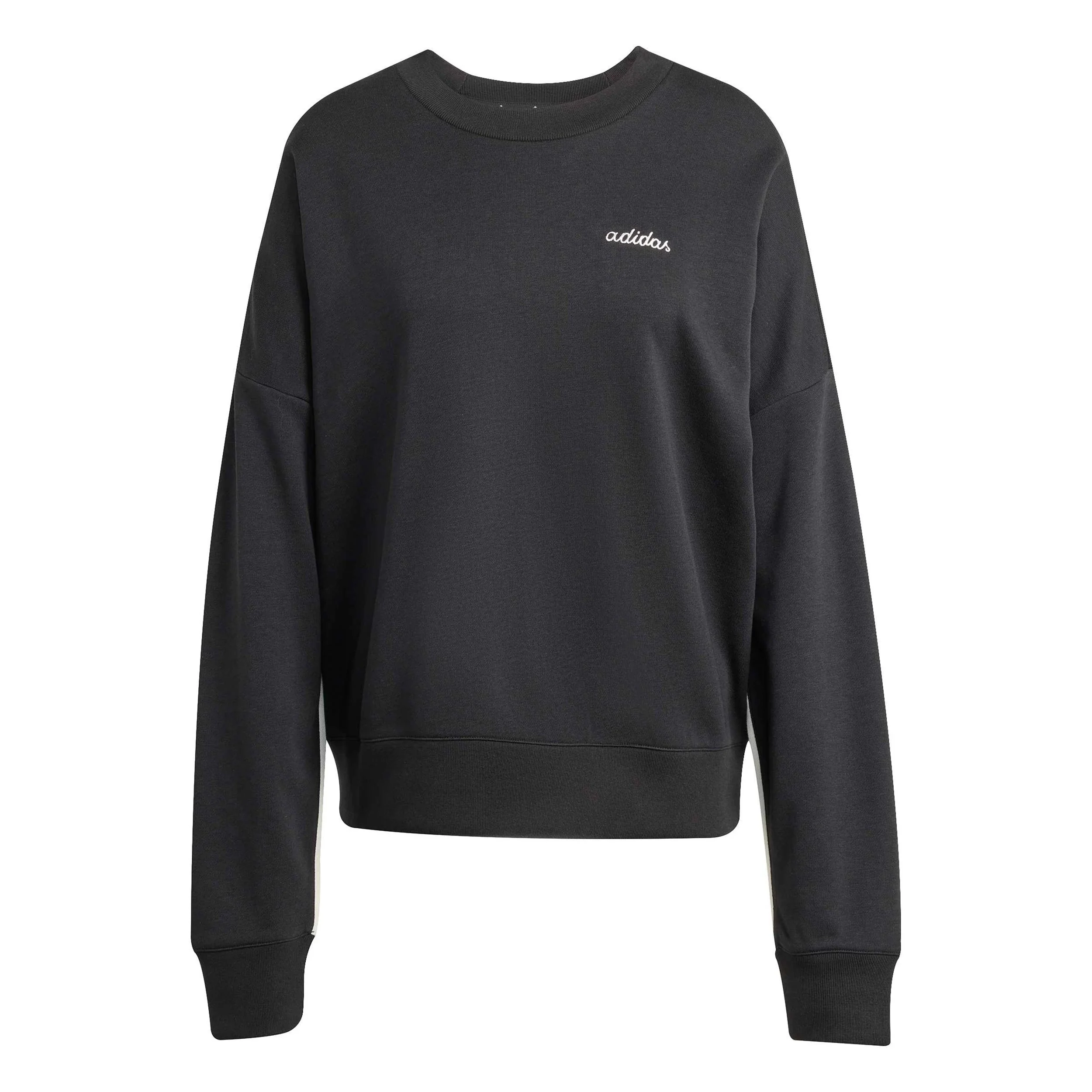 Crew Sweatshirt Dames-zwart