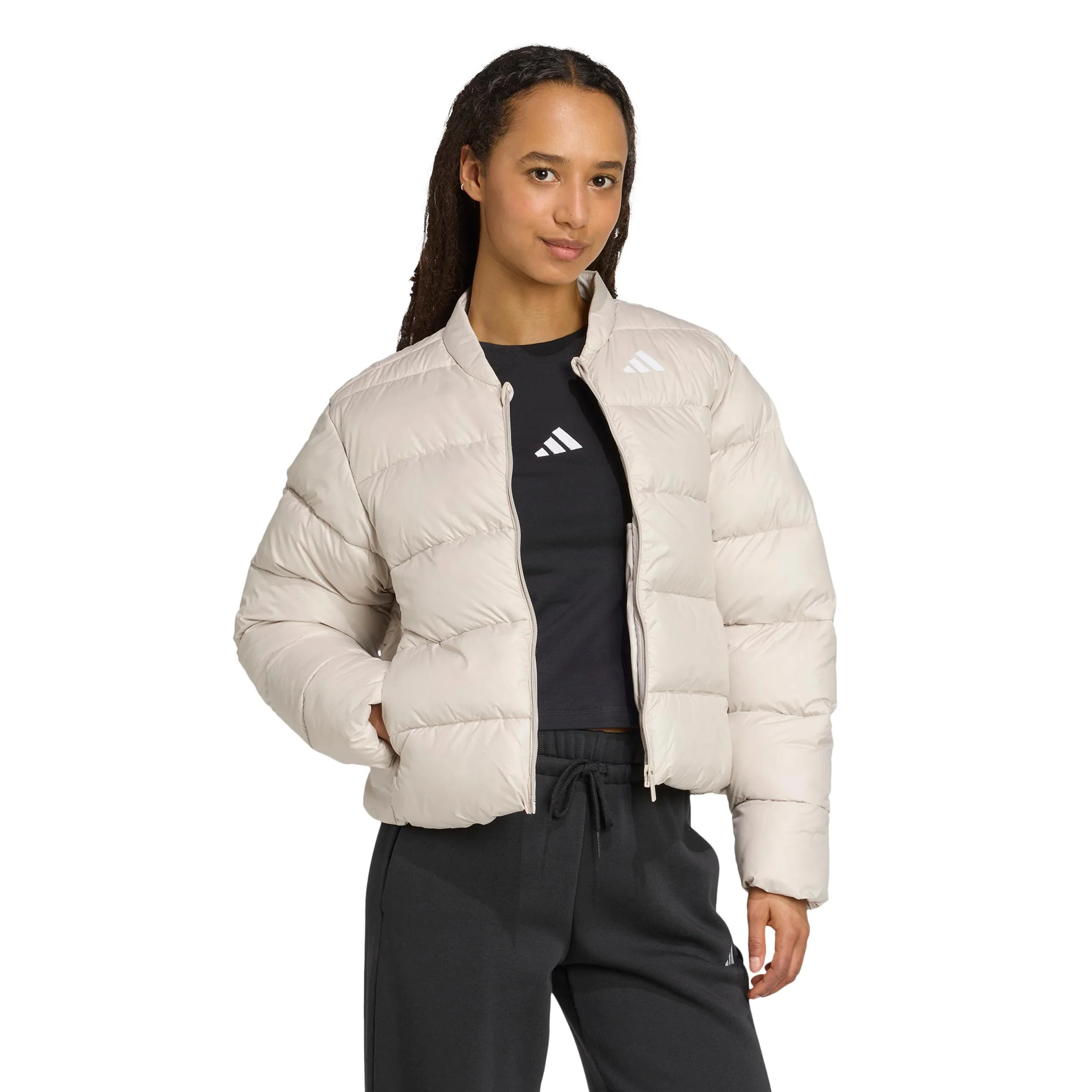 Essential Donsjack Dames-beige - Image 4