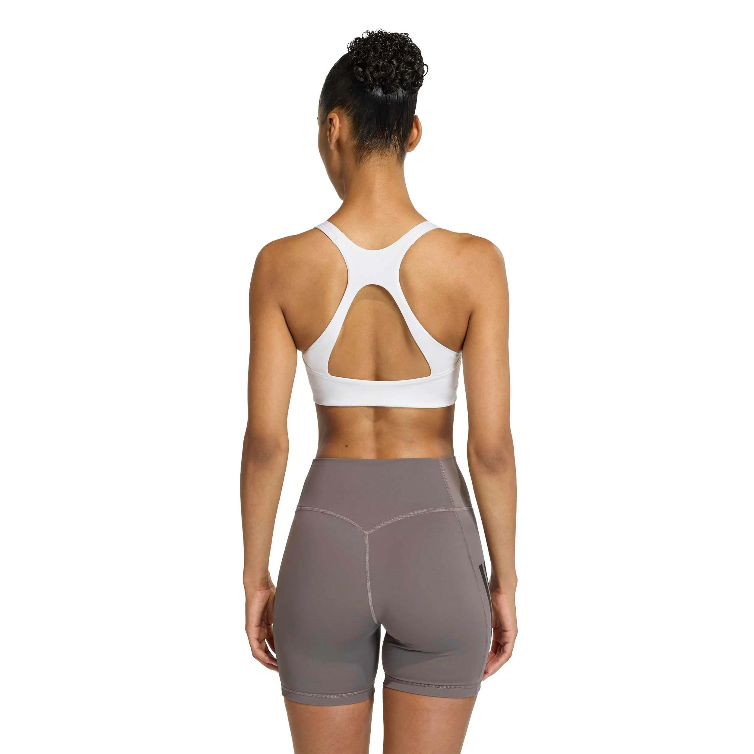 Optime Workout Medium Support Sport-bh Dames - wit - Image 4
