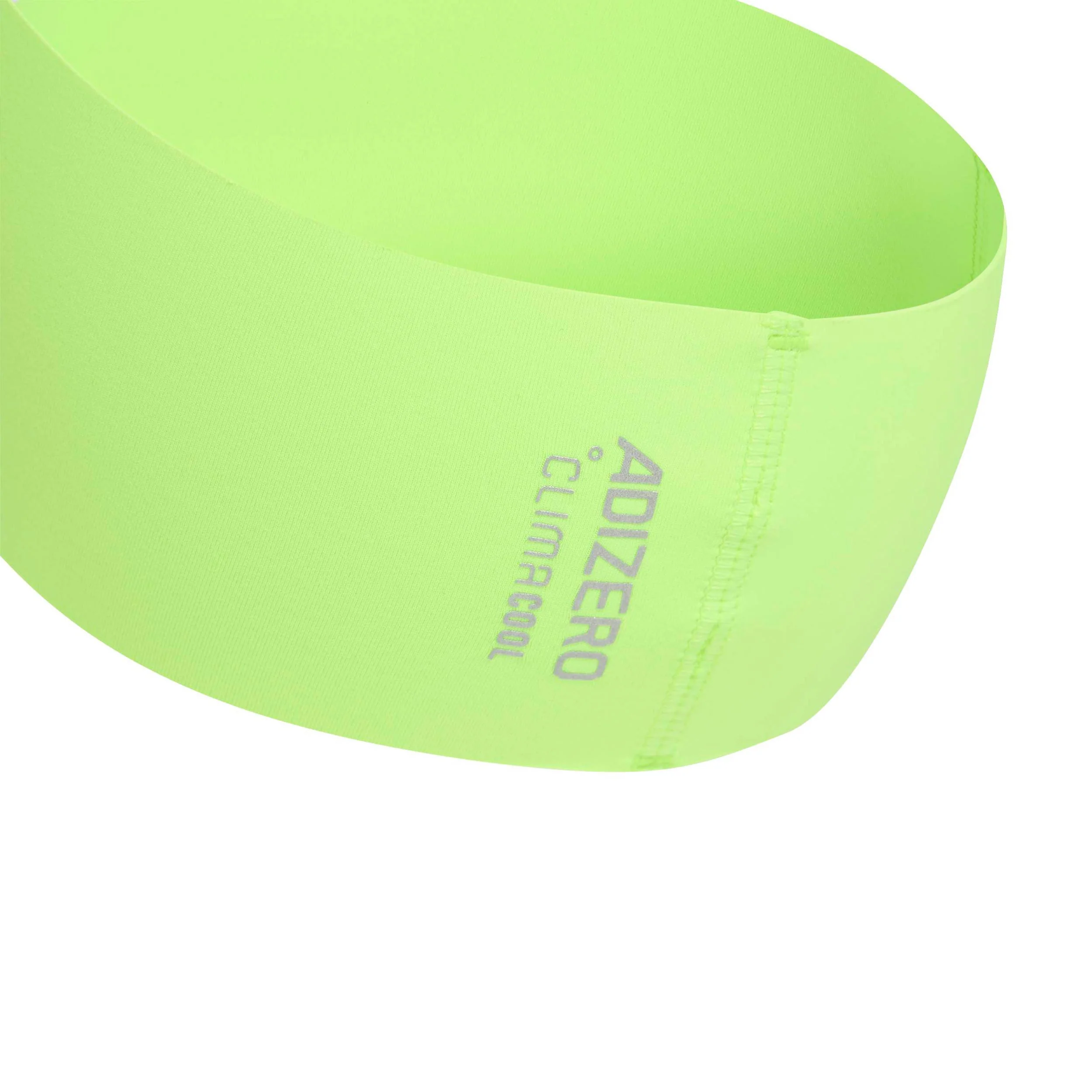 Run ClimaCool Hoofdband Unisex-neongeel, wit - Image 4