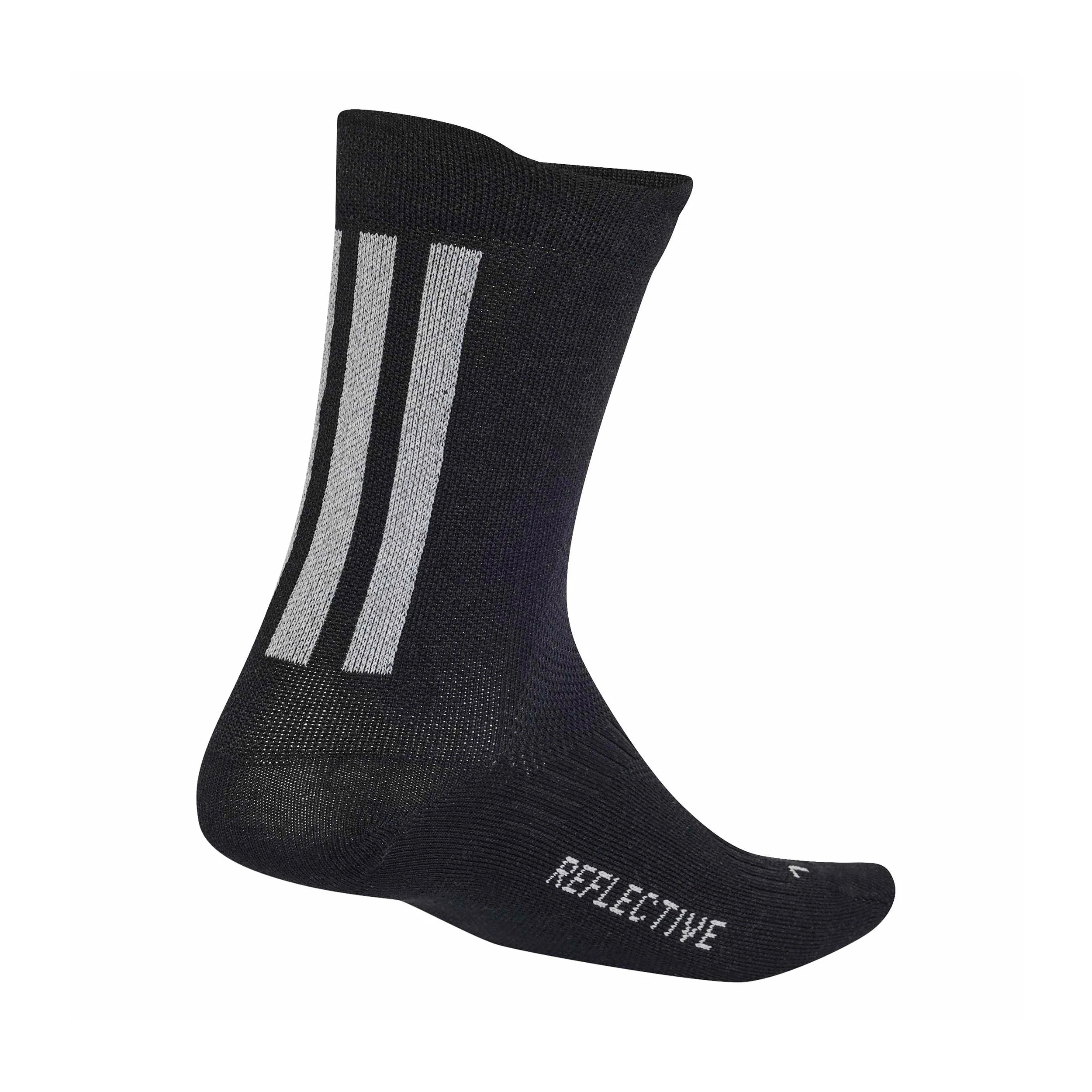 Run Reflective Crew Hardloopsokken Unisex - zwart - Image 2