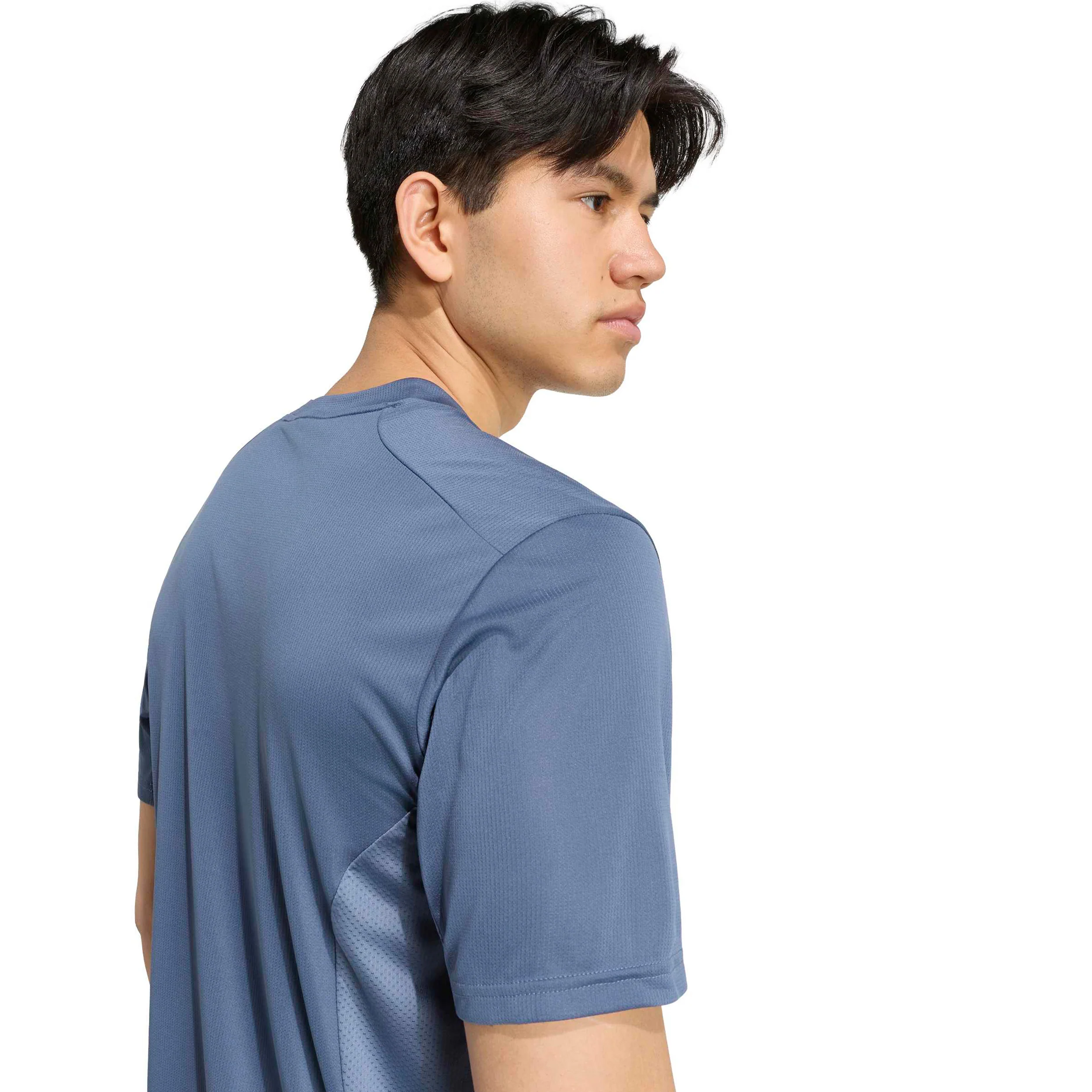 Tech T-shirt Heren - blauwgrijs - Image 4