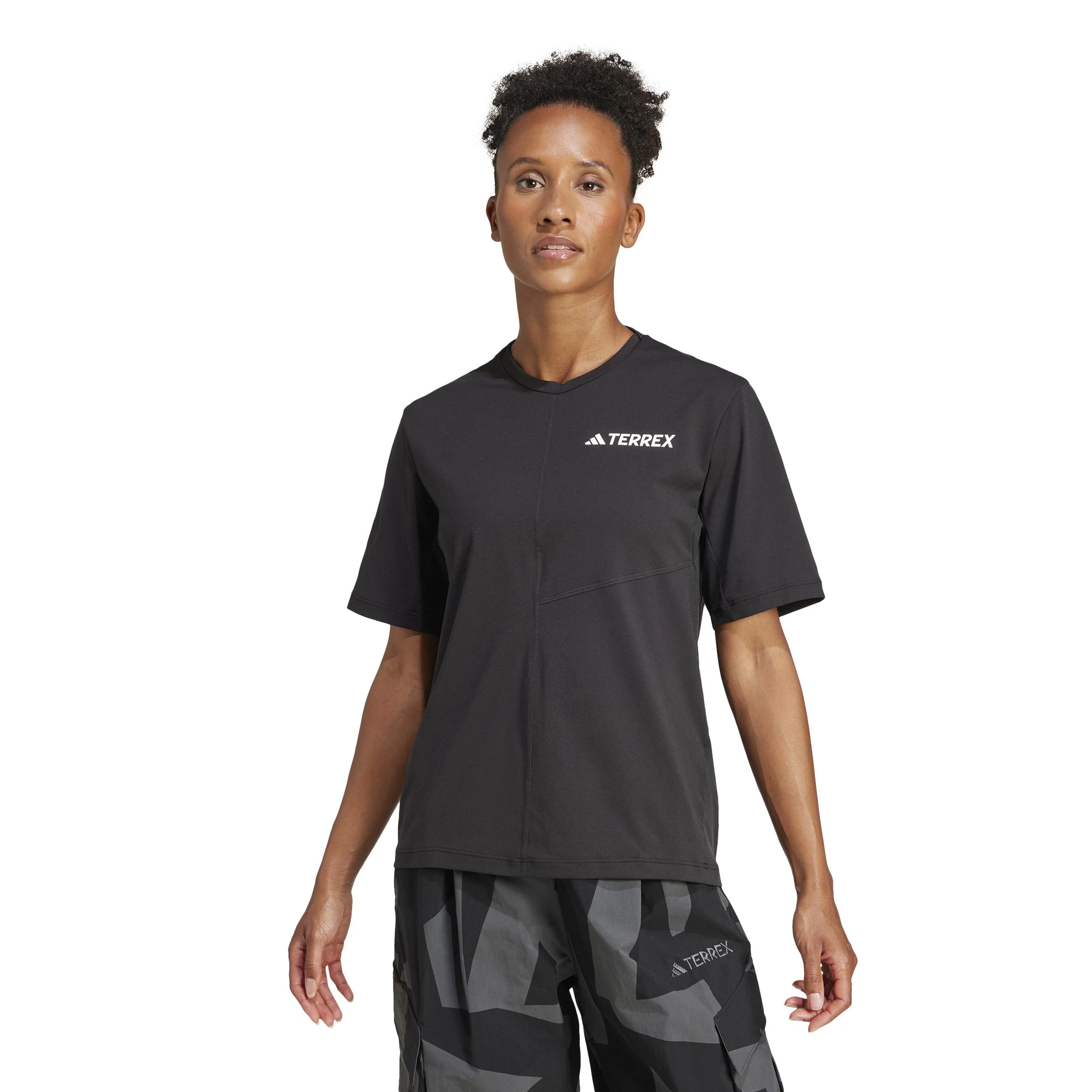 Terrex MT Hardloopshirt Dames-Zwart - Image 2