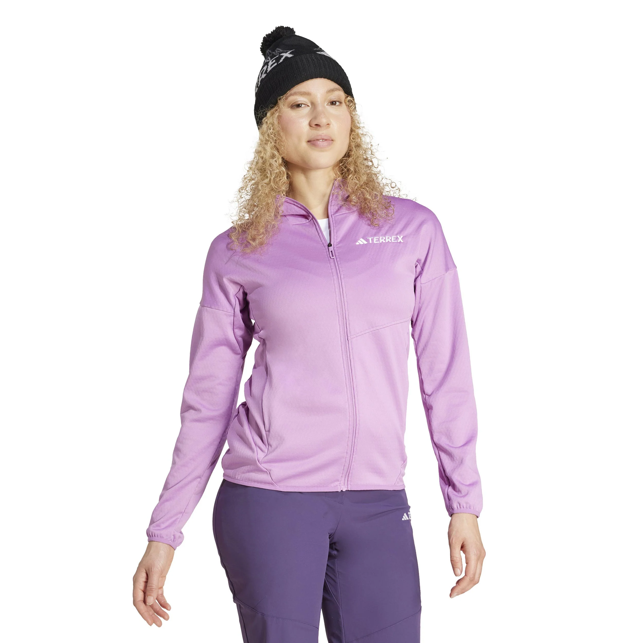 Terrex XPR Light Fleece Hardloopjas Dames-Paars - Image 4
