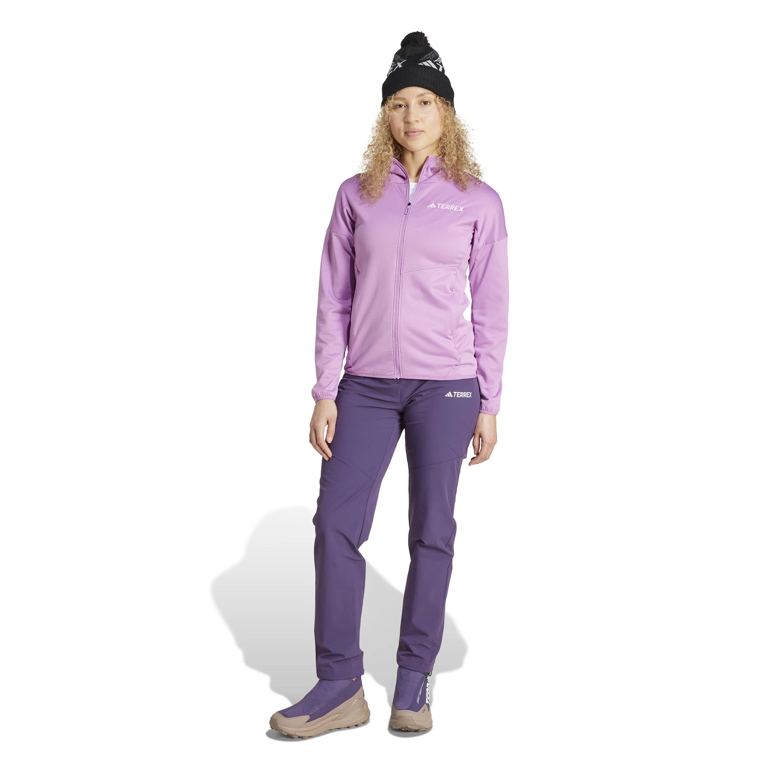 Terrex XPR Light Fleece Hardloopjas Dames-Paars - Image 7
