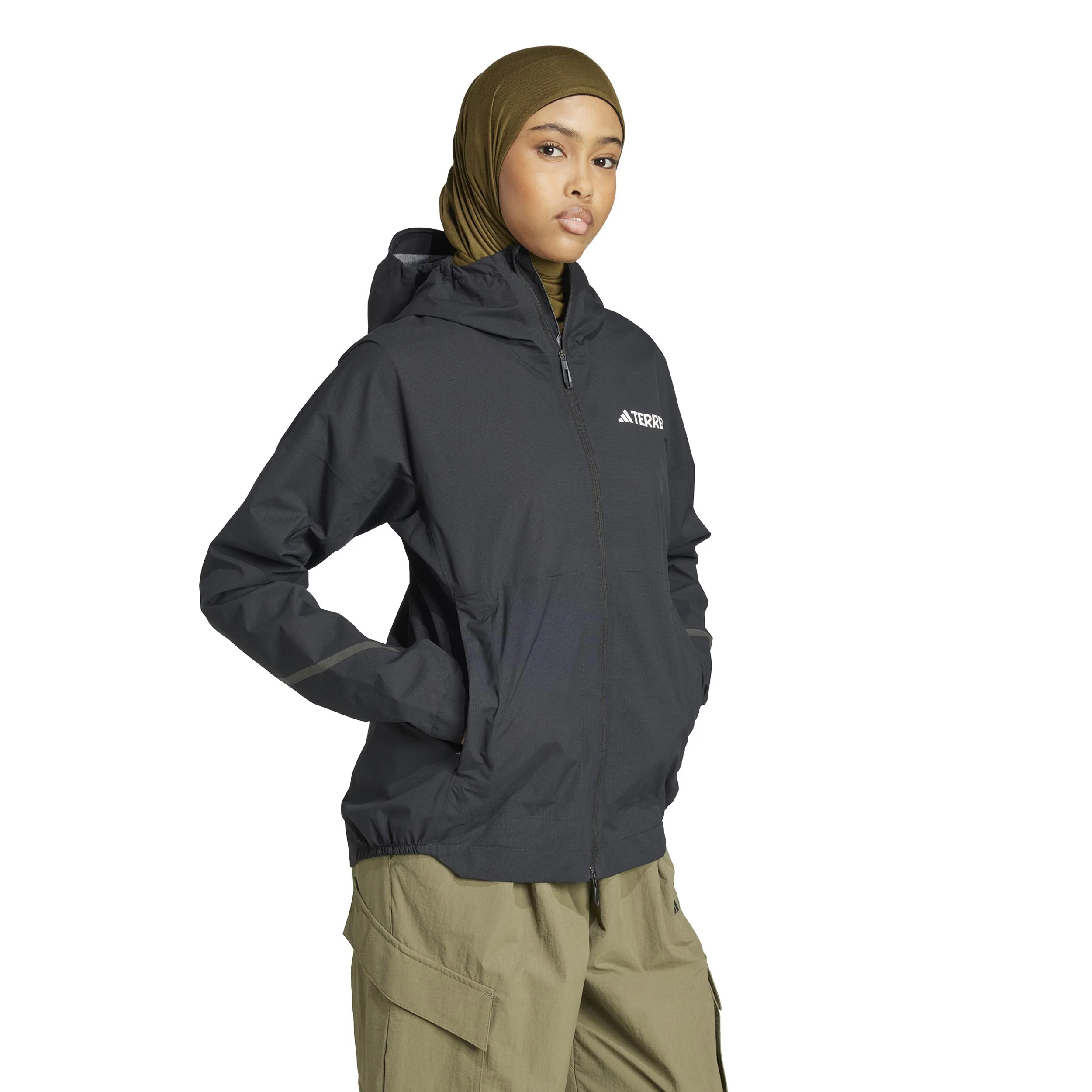 Terrex XPR Light Rain Hardloopjas Dames-Zwart - Image 4