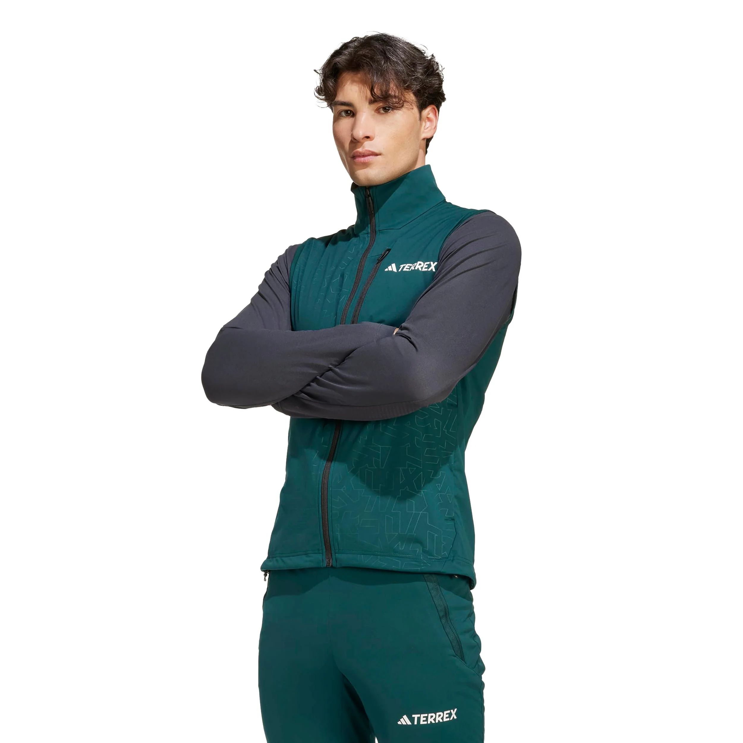 Terrex XPR Softshell Hardloopvesten Heren-groen - Image 2