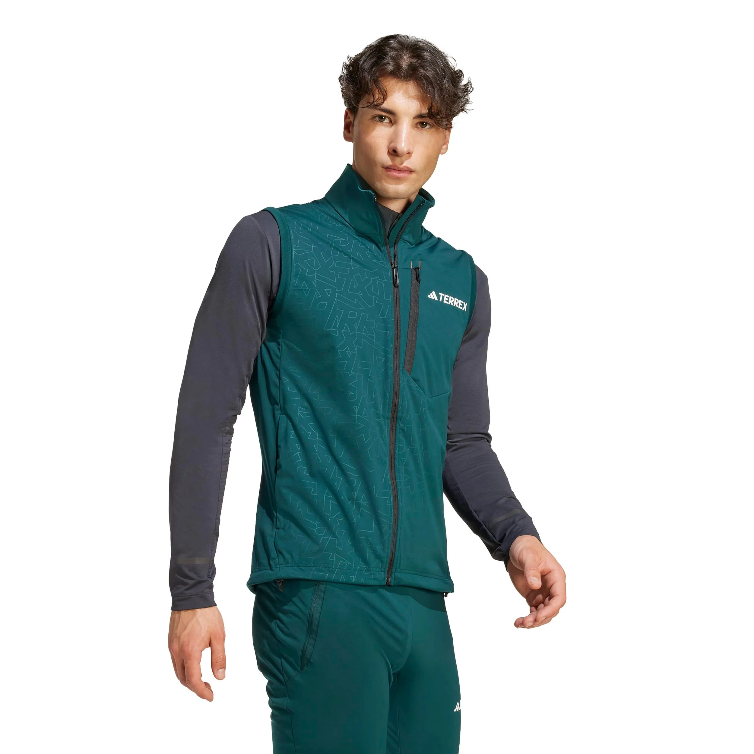 Terrex XPR Softshell Hardloopvesten Heren-groen - Image 4