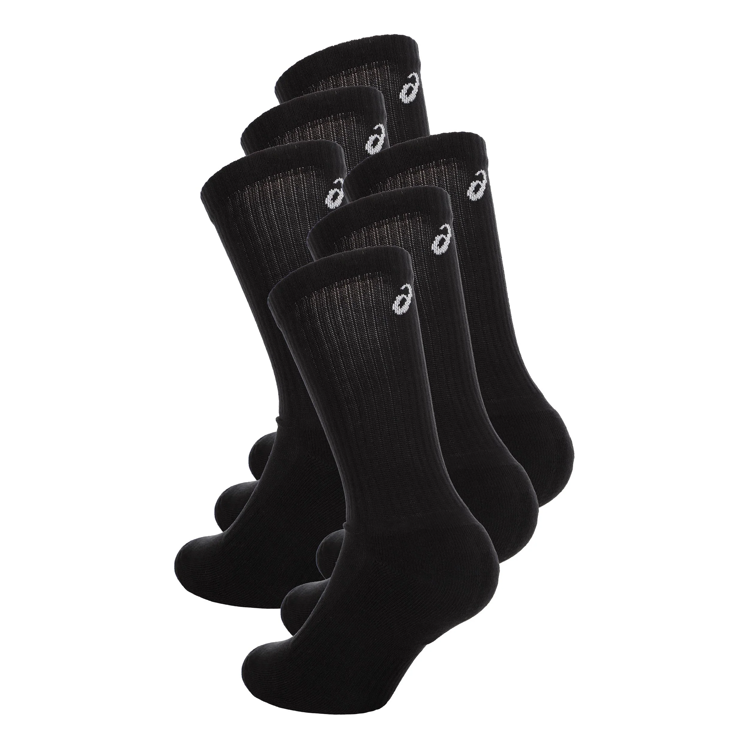 6PPK Crew Hardloopsokken Unisex-zwart - Image 2