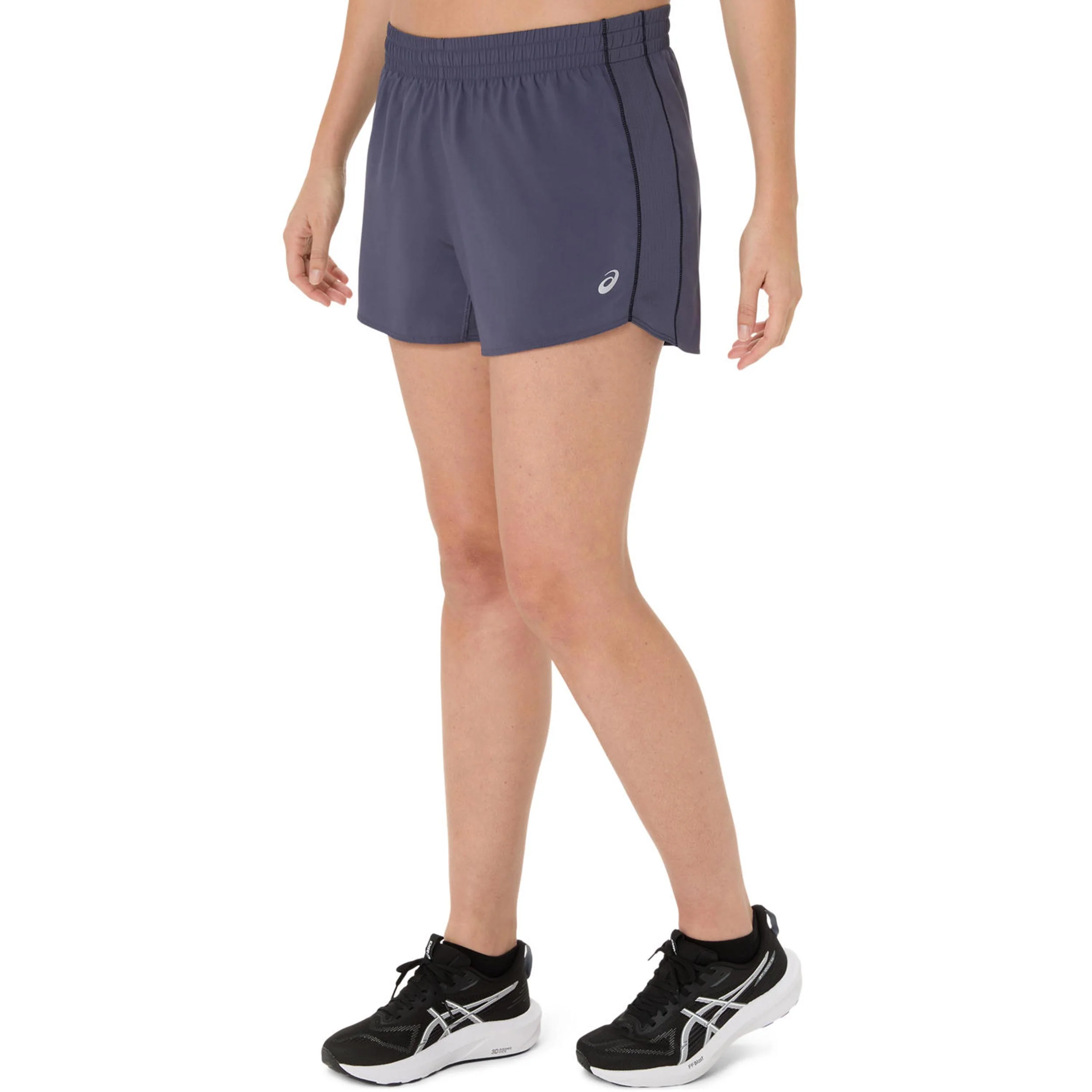 Core 4in Hardloopshorts Dames-Blaugrau - Image 3
