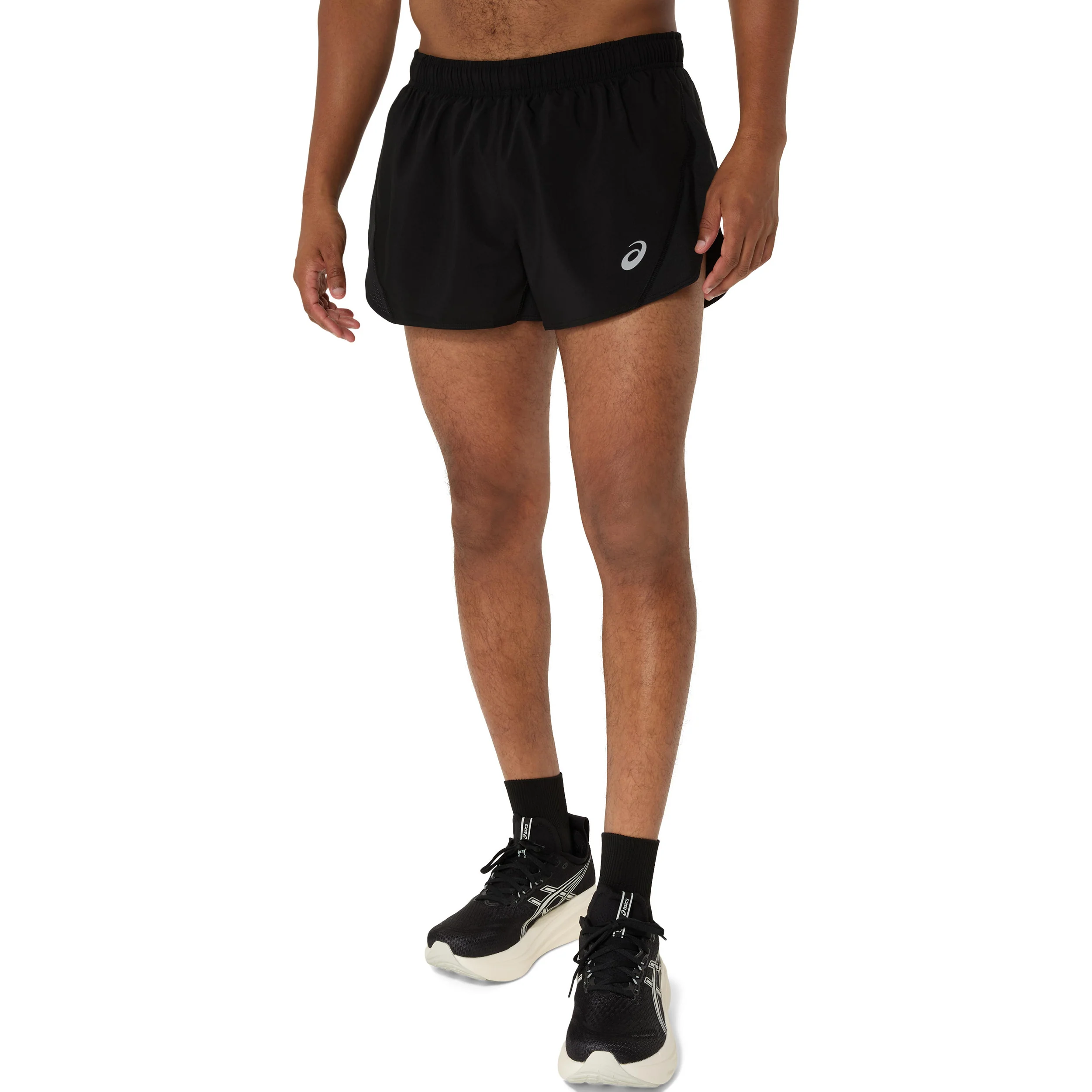 Core Split Hardloopshorts Heren-Zwart