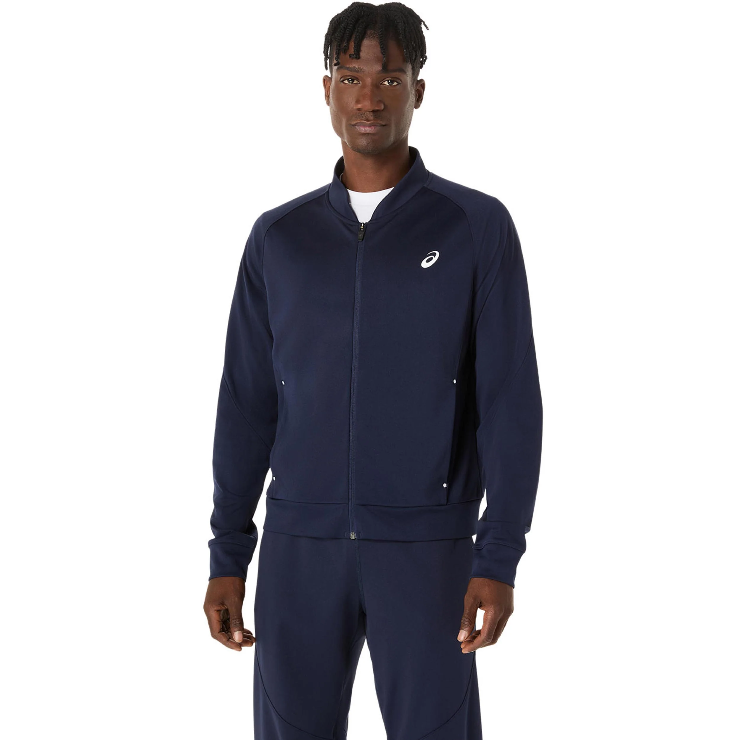 Court Trainingsjack Heren - donkerblauw, - Image 5