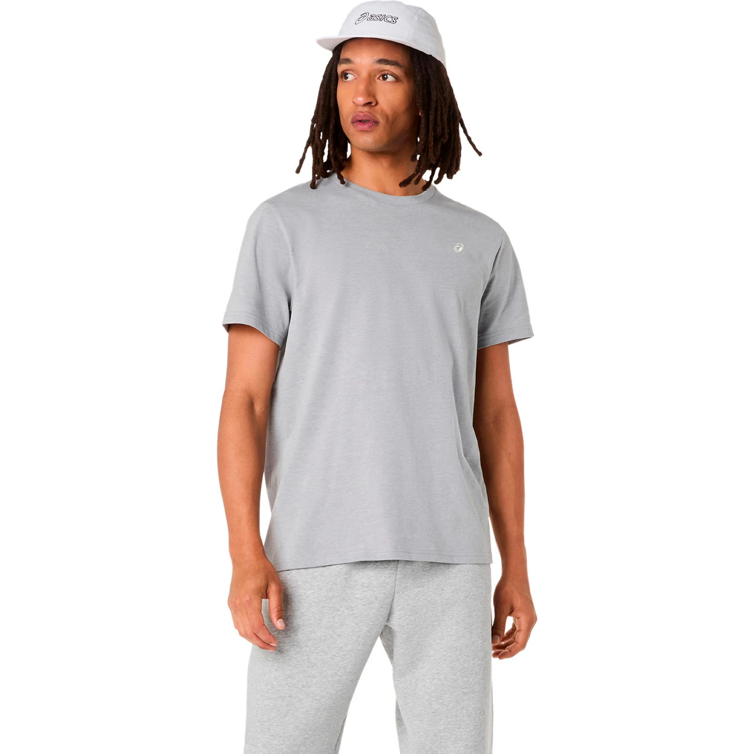 Spiral Embroidery Hardloopshirt Heren-grijs - Image 2