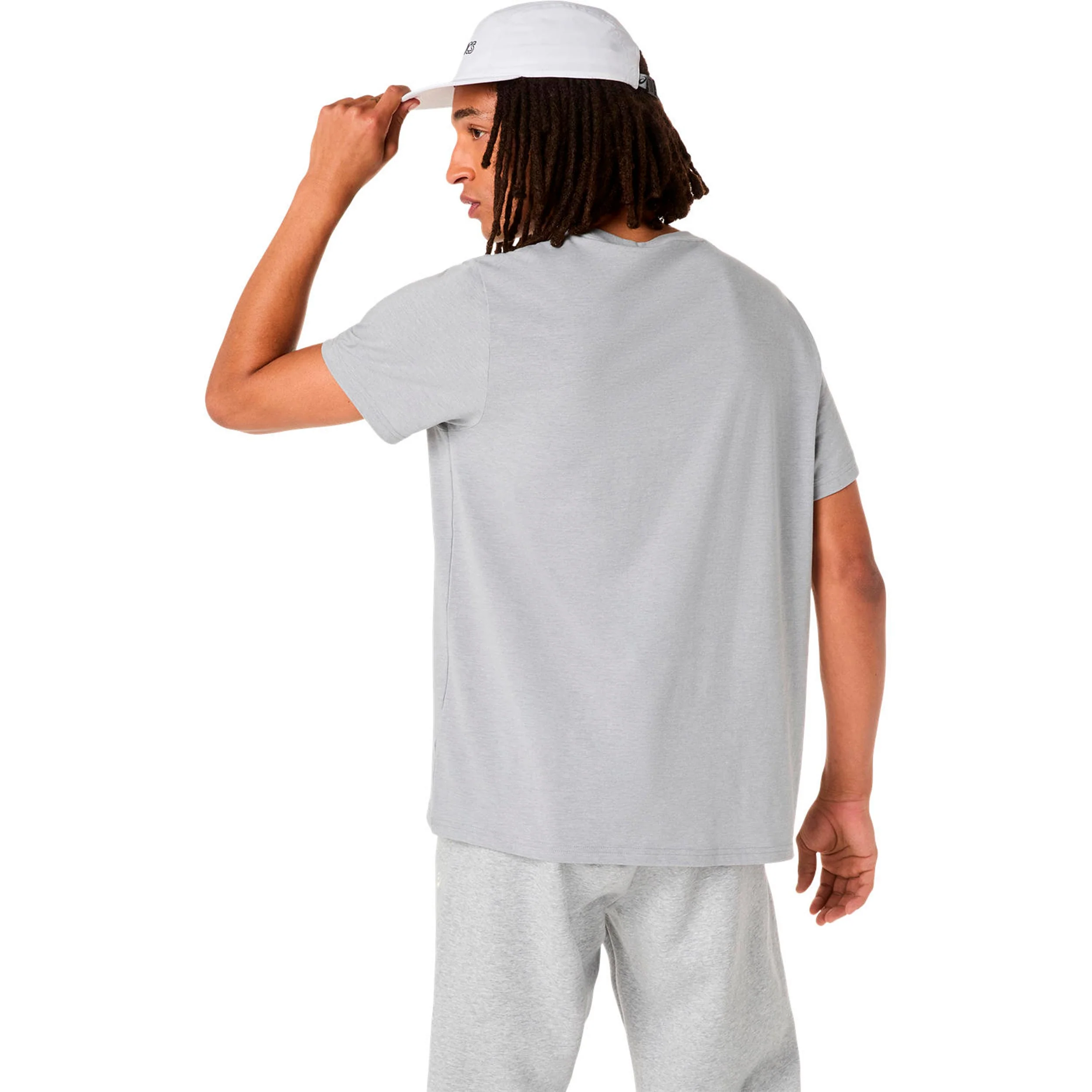 Spiral Embroidery Hardloopshirt Heren-grijs - Image 3