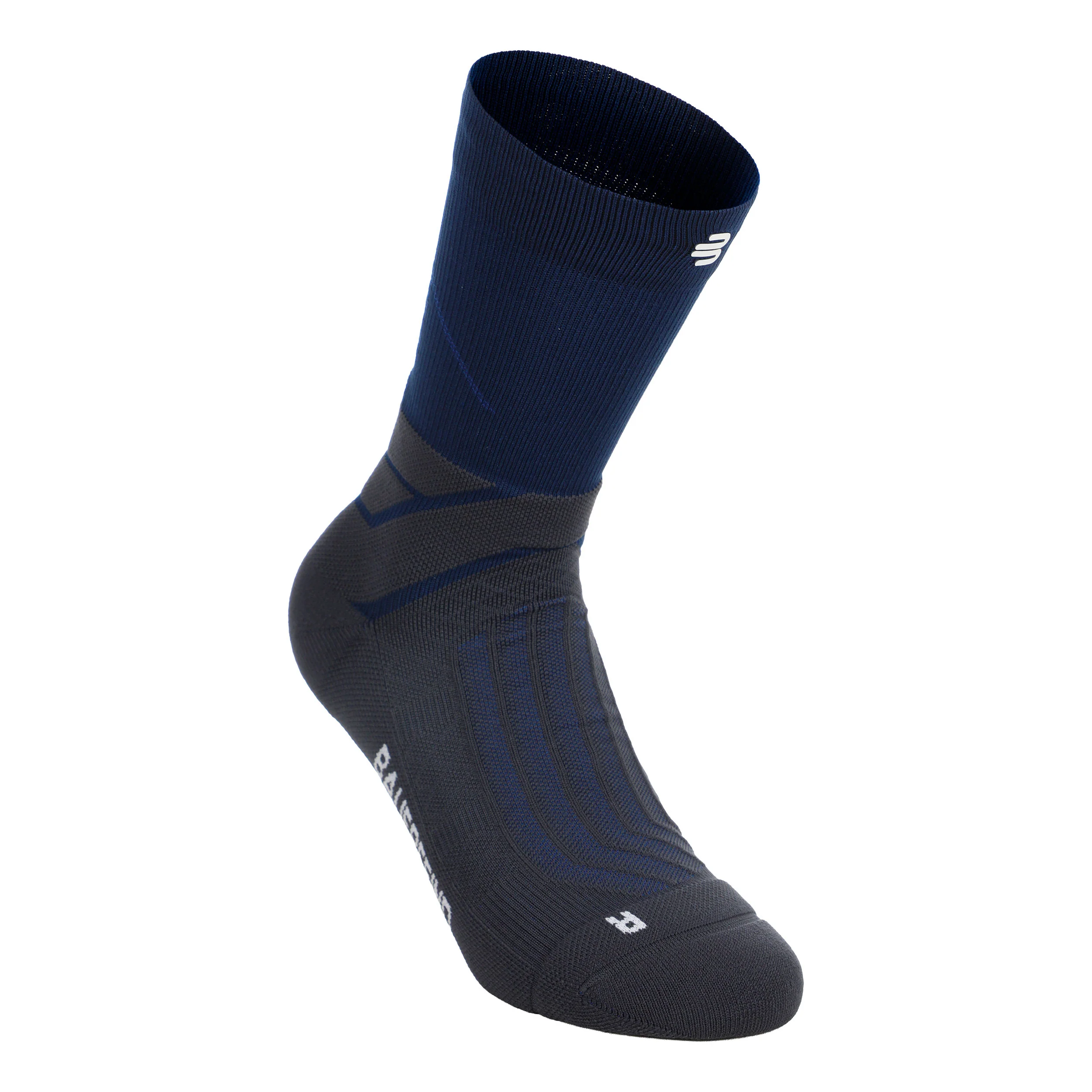 Run Performance Mid Cut Hardloopsokken Heren-donkerblauw
