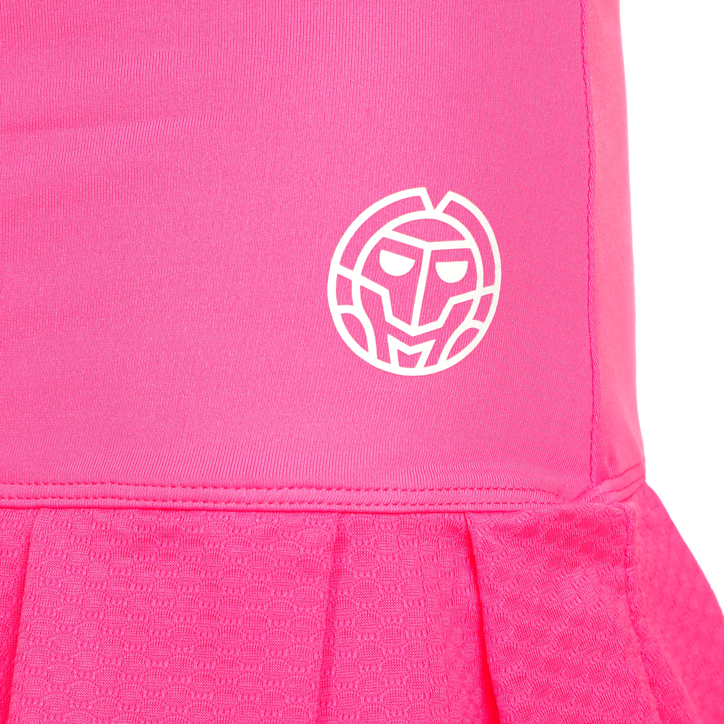 Crew Pleated Rok Meisjes-Pink - Image 4