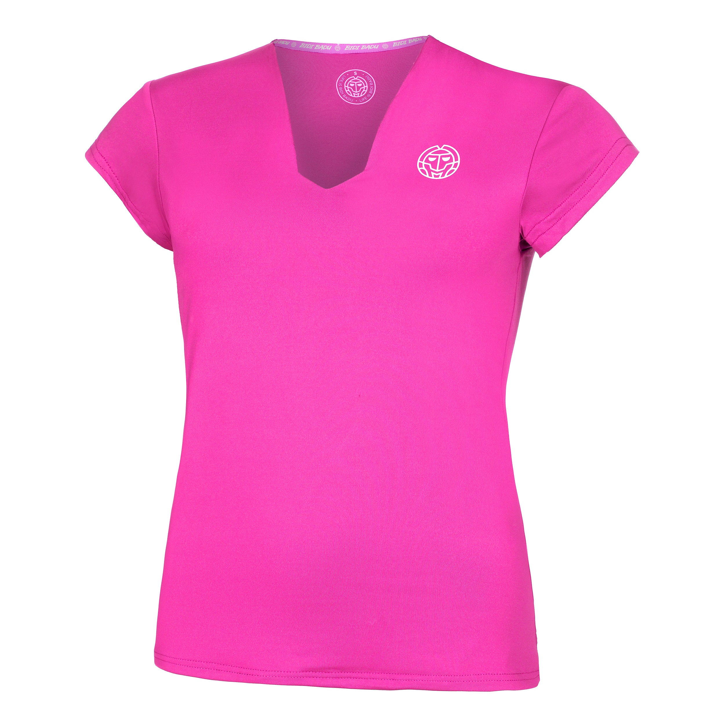 Crew V-Neck T-shirt Dames-Pink - Image 5