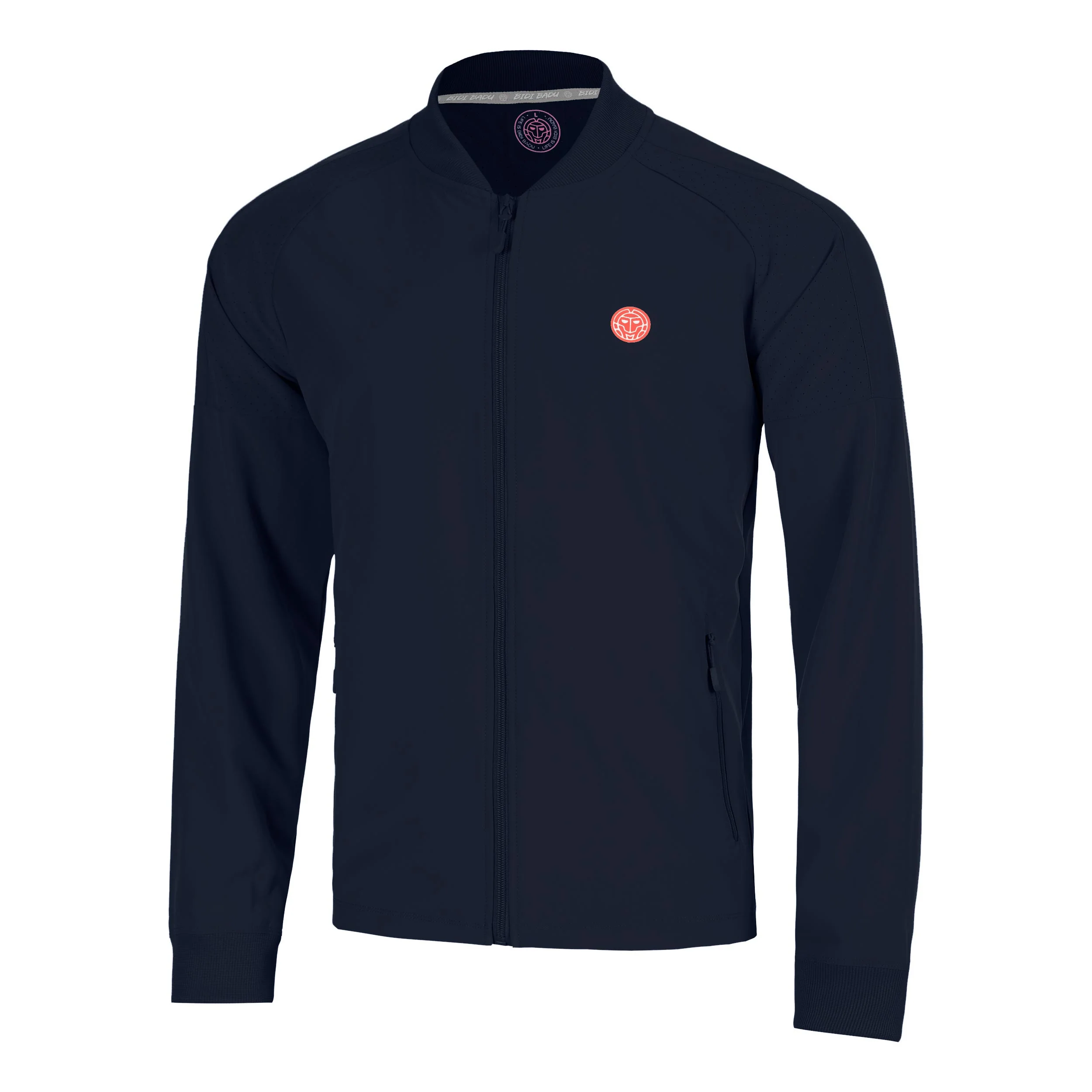 Solid  Trainingsjack Heren-donkerblauw