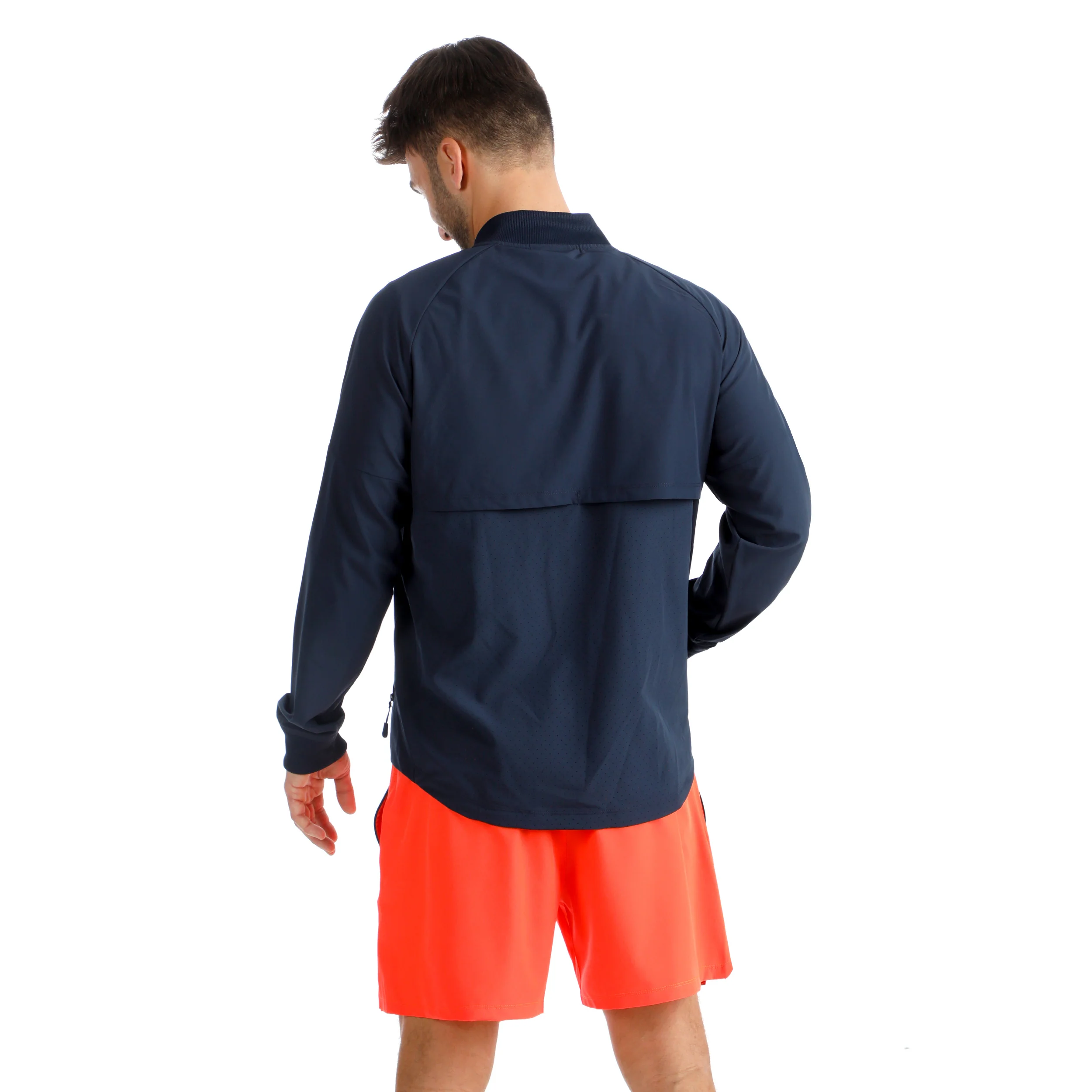 Solid  Trainingsjack Heren-donkerblauw - Image 7