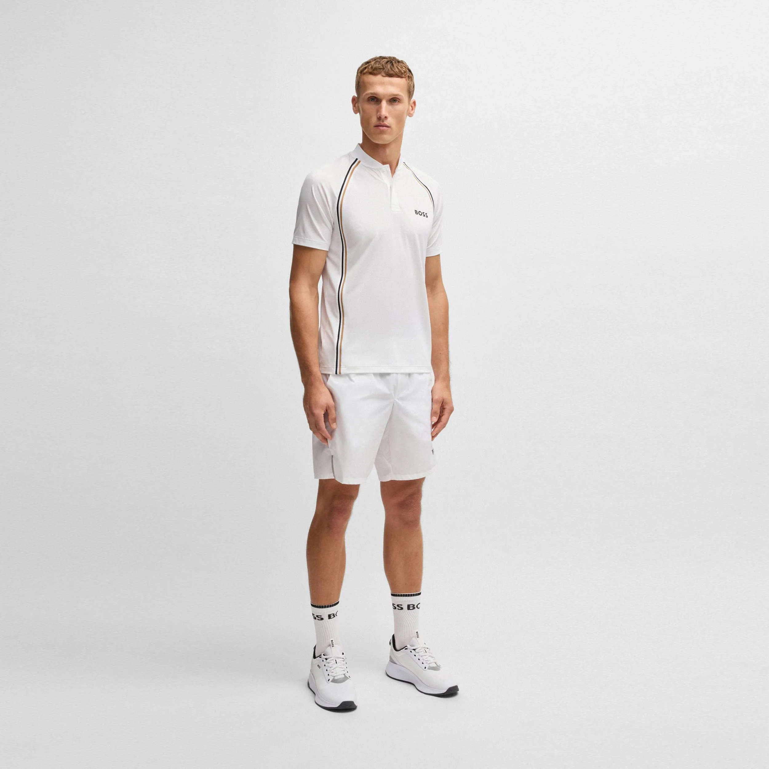 Pariq TOC Mesh Polo Heren-Wit - Image 5