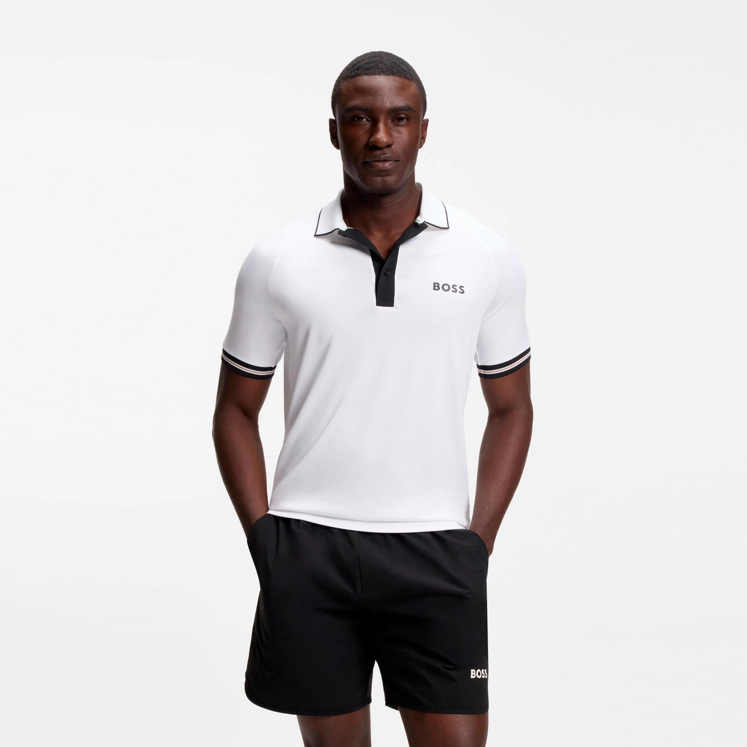 Serve Polo Heren-wit