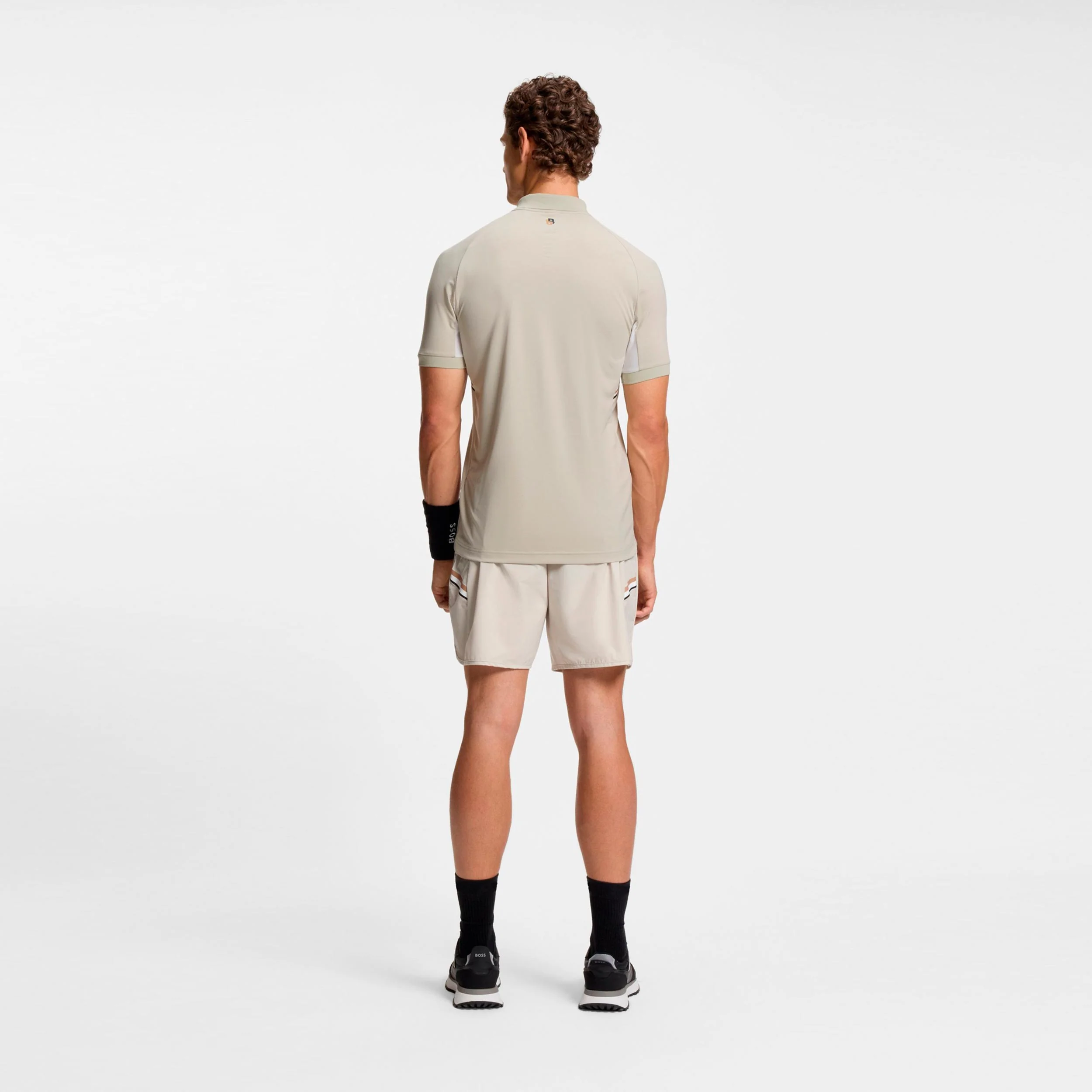 Spin Polo Heren-beige - Image 2