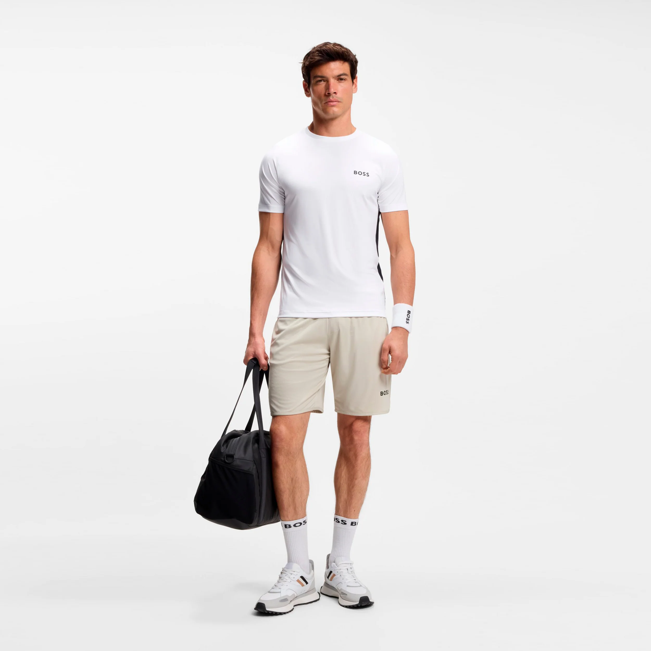 Spin T-shirt Heren-wit - Image 3