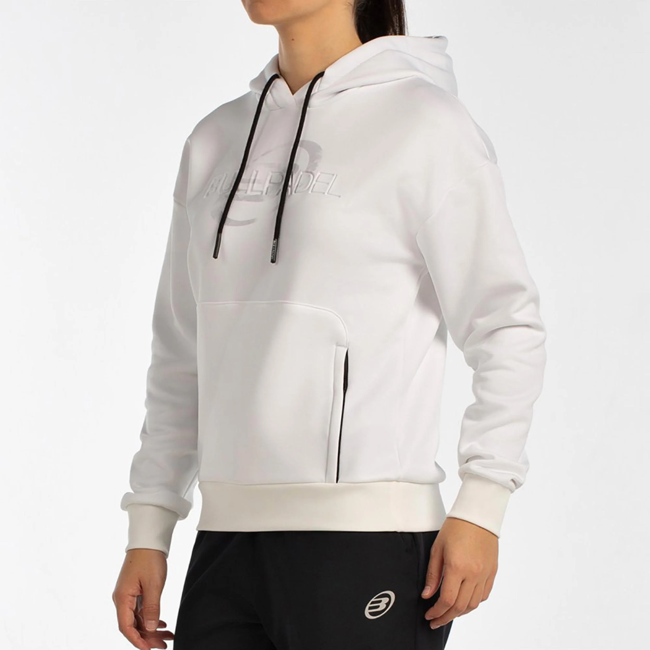 Befas Sweater Met Capuchon Dames-Wit - Image 3