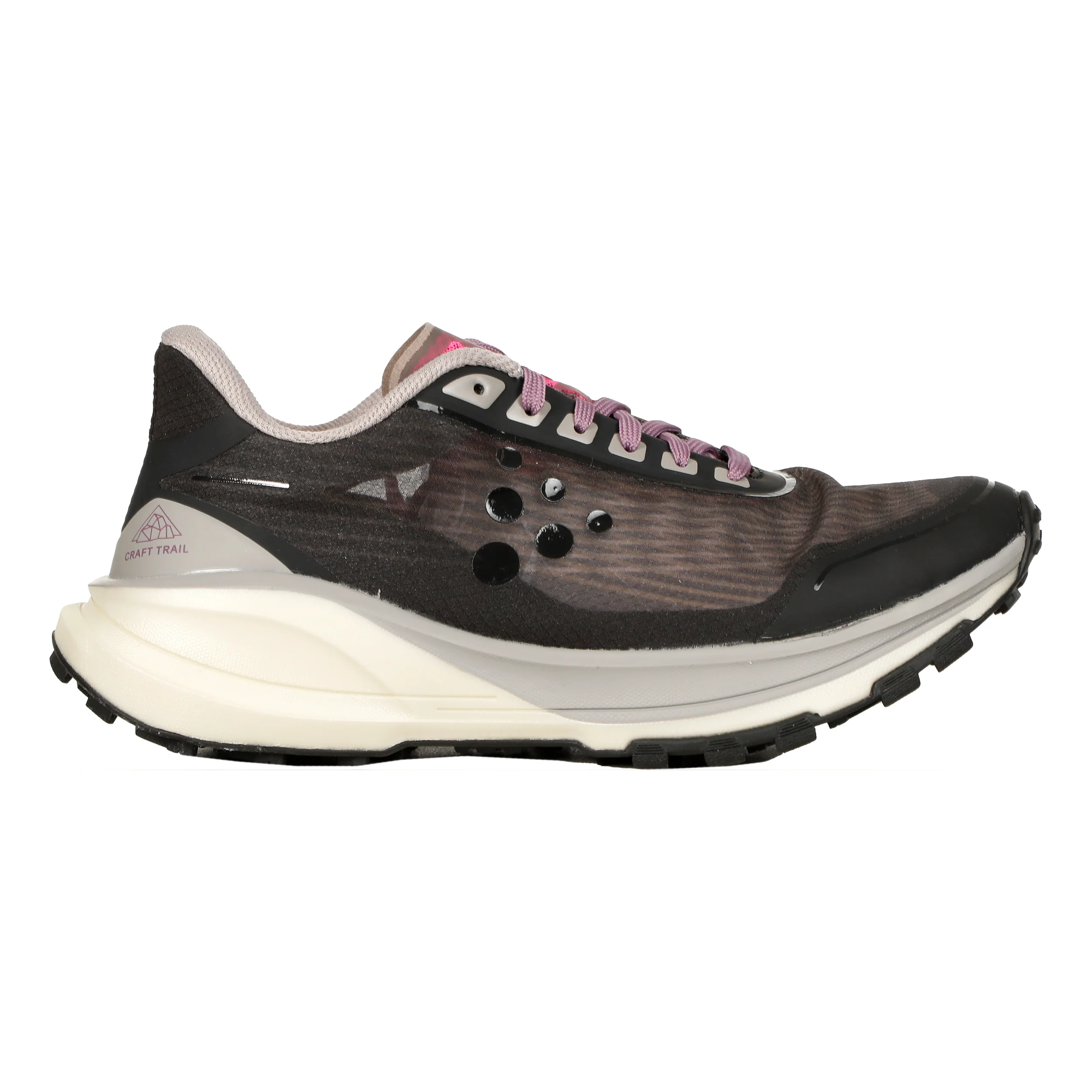 Pure Trailschoen Dames-Zwart