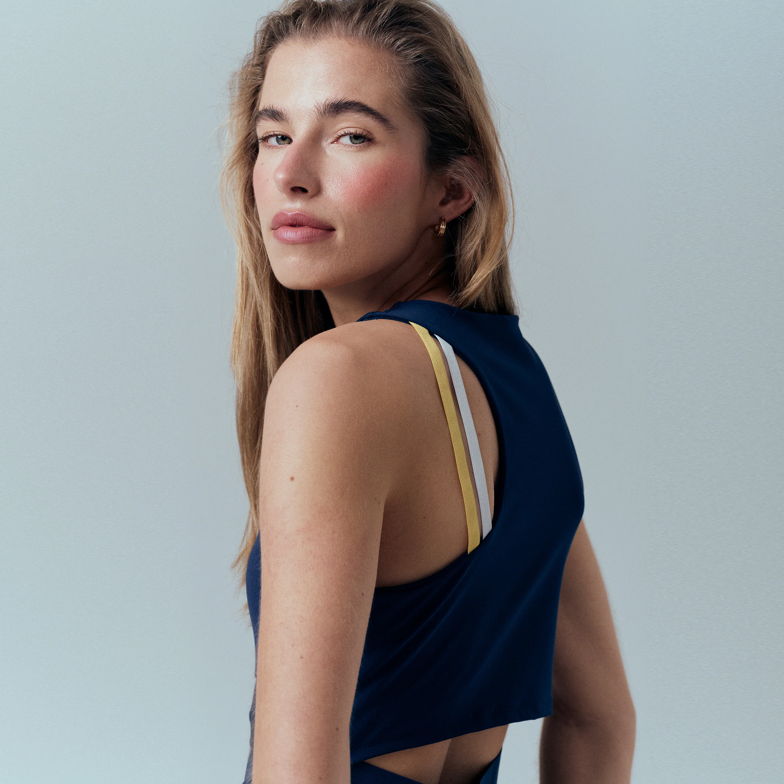 Larnya Jurk Dames - donkerblauw - Image 8