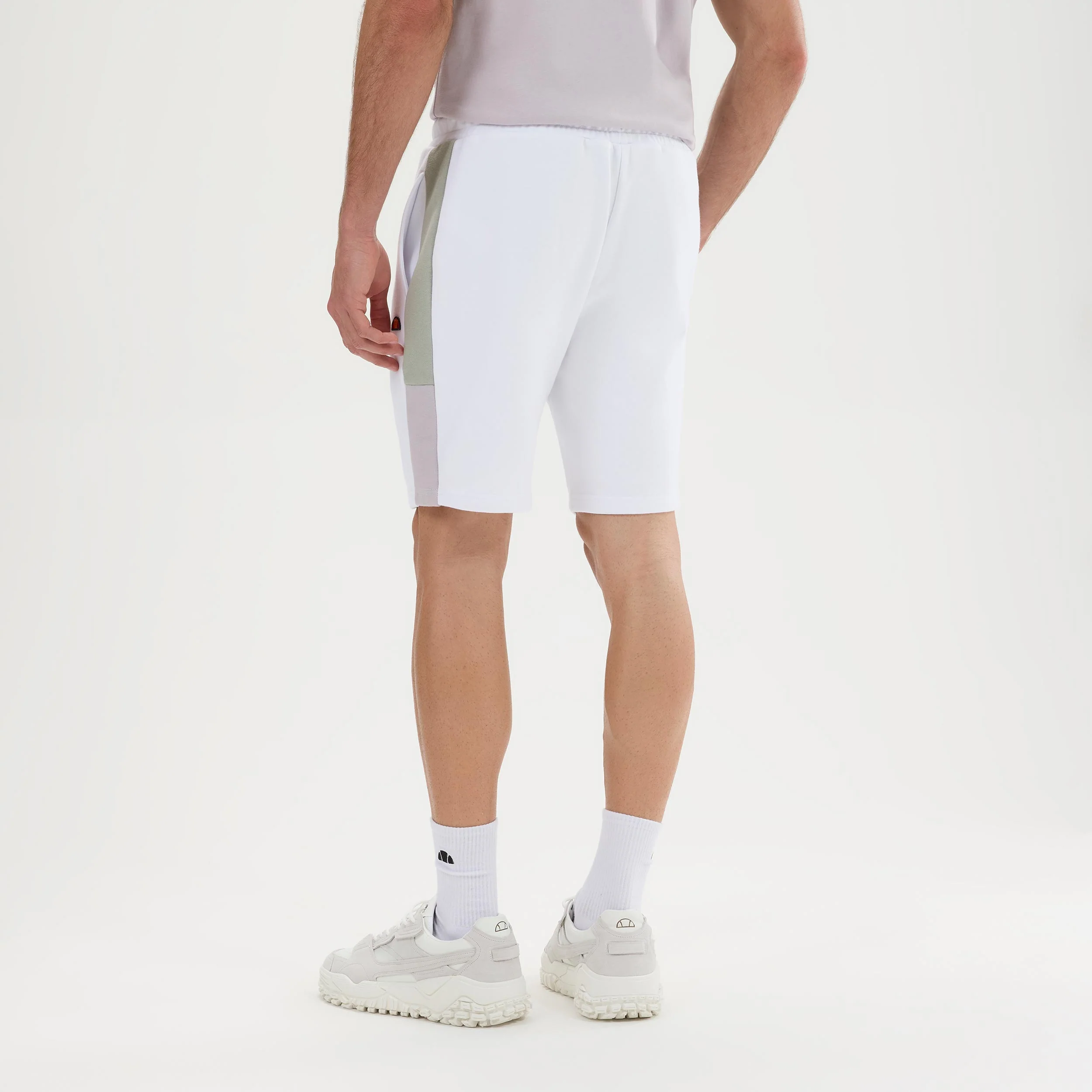 Turi Shorts Heren - wit, grijs - Image 2
