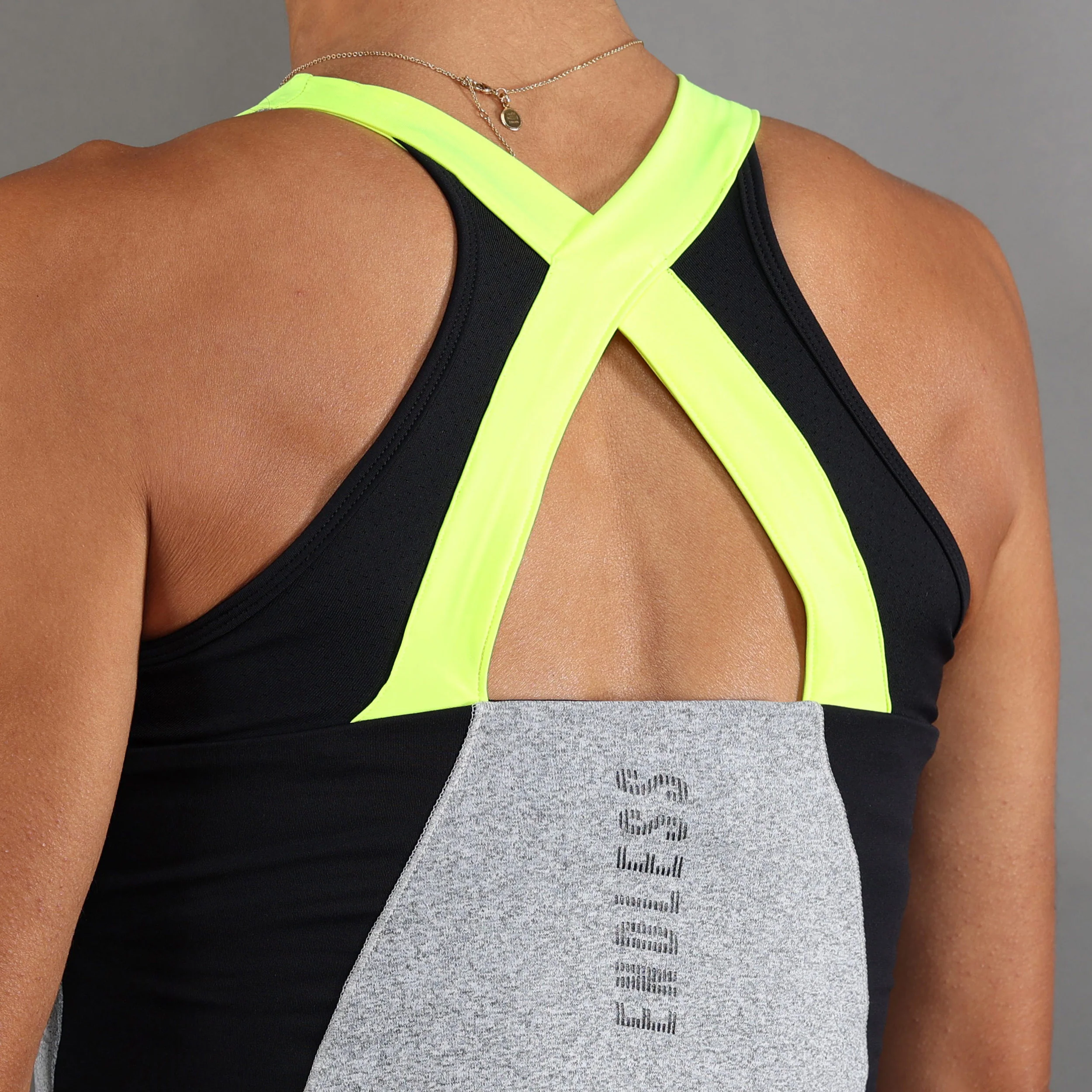 Grace Tanktop Dames-Grijs,Zwart - Image 4
